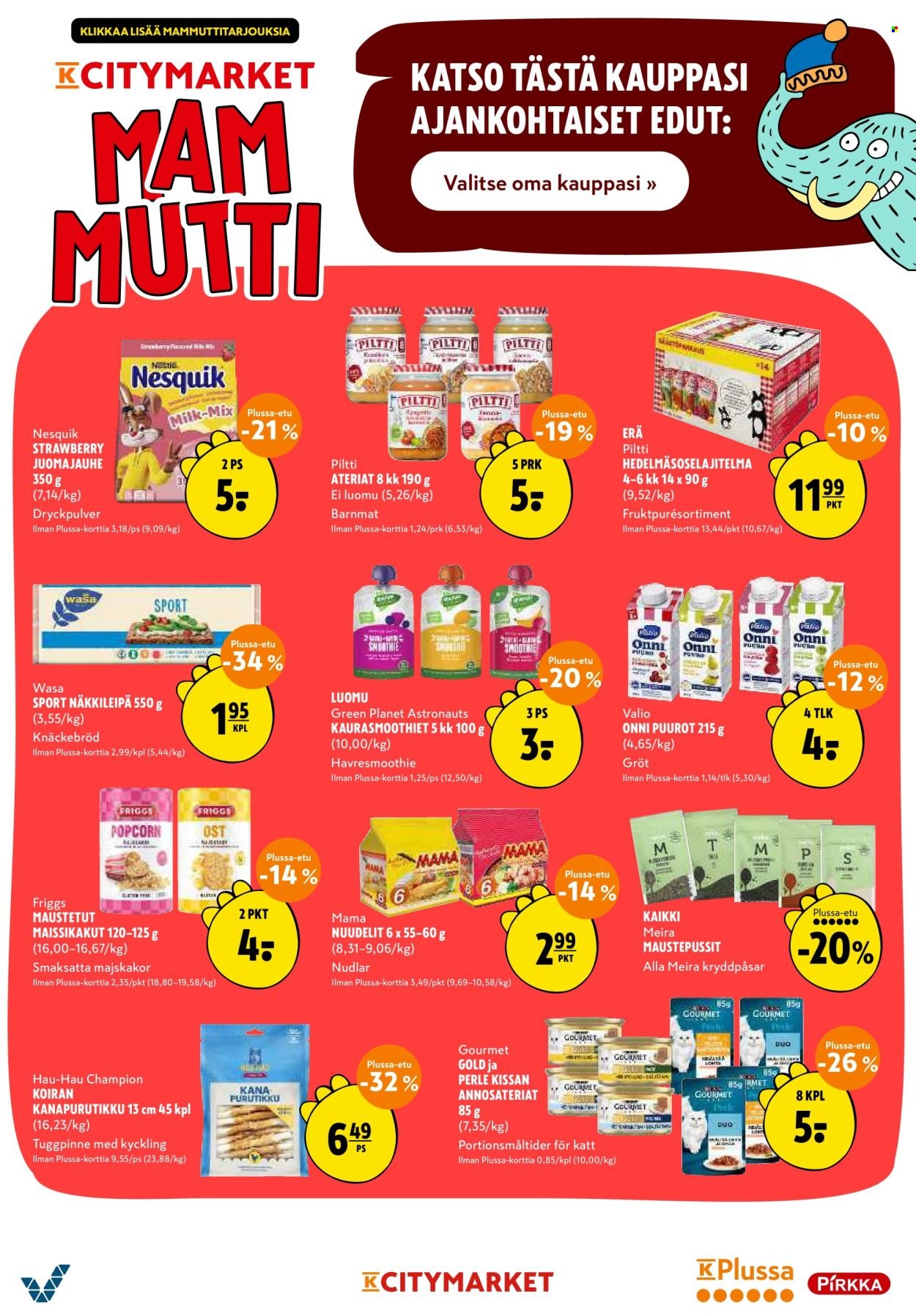 K-CITYMARKET tarjoukset - Alkaen MA 18.5.2026