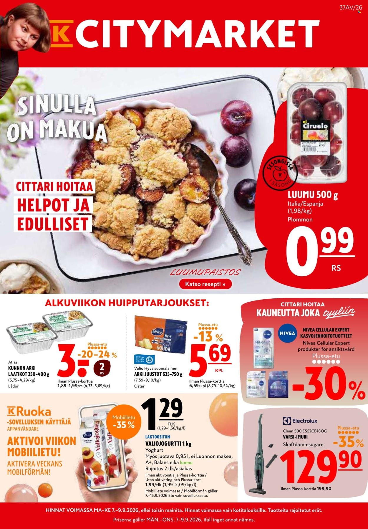 K-CITYMARKET tarjoukset - Alkaen MA 7.9.2026