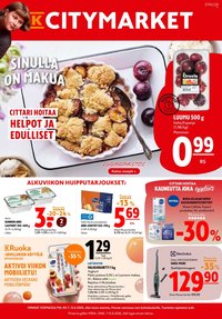 K-CITYMARKET tarjoukset - Alkaen MA 7.9.2026
