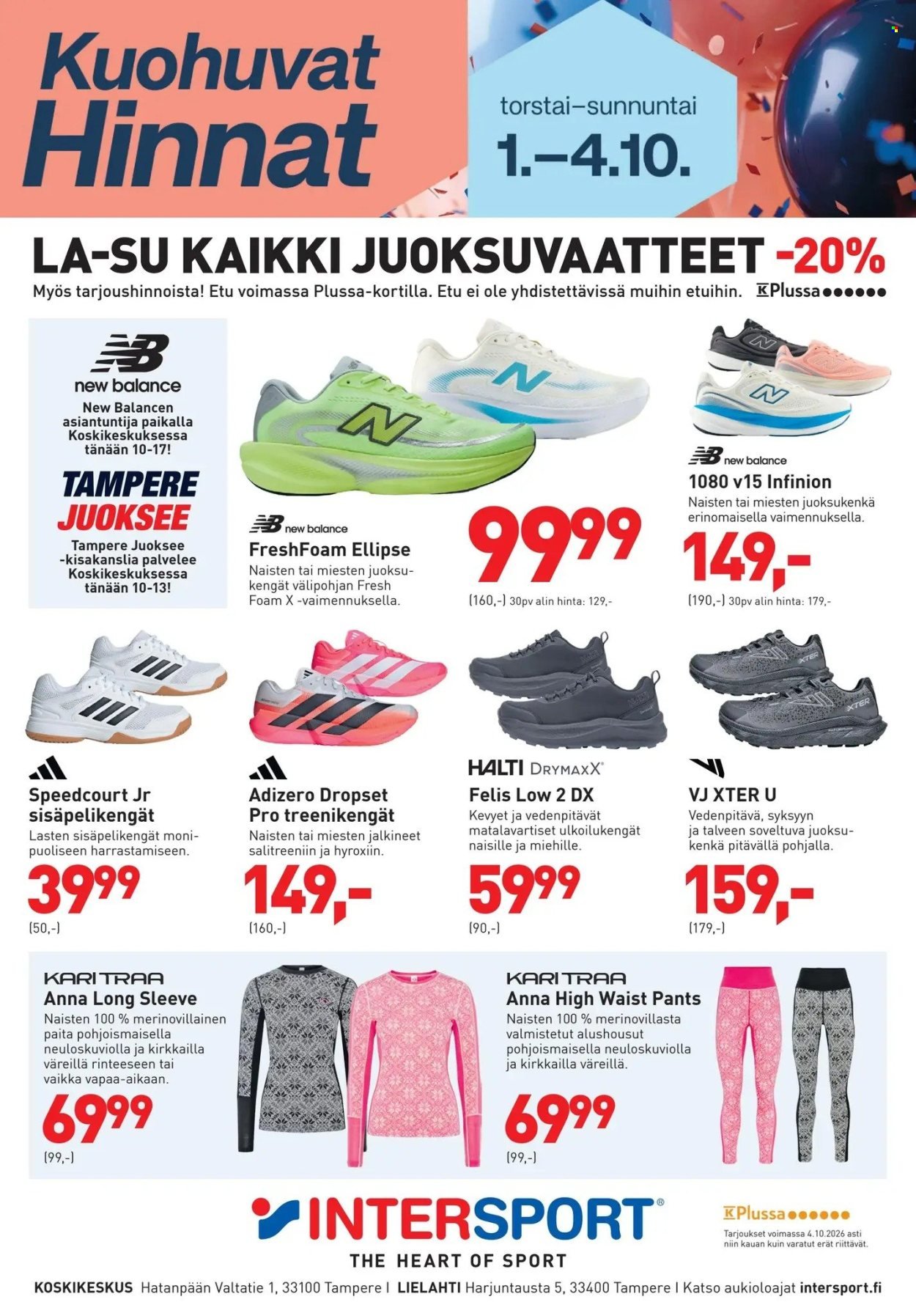 INTERSPORT tarjoukset - Kuohuvat Hinnat