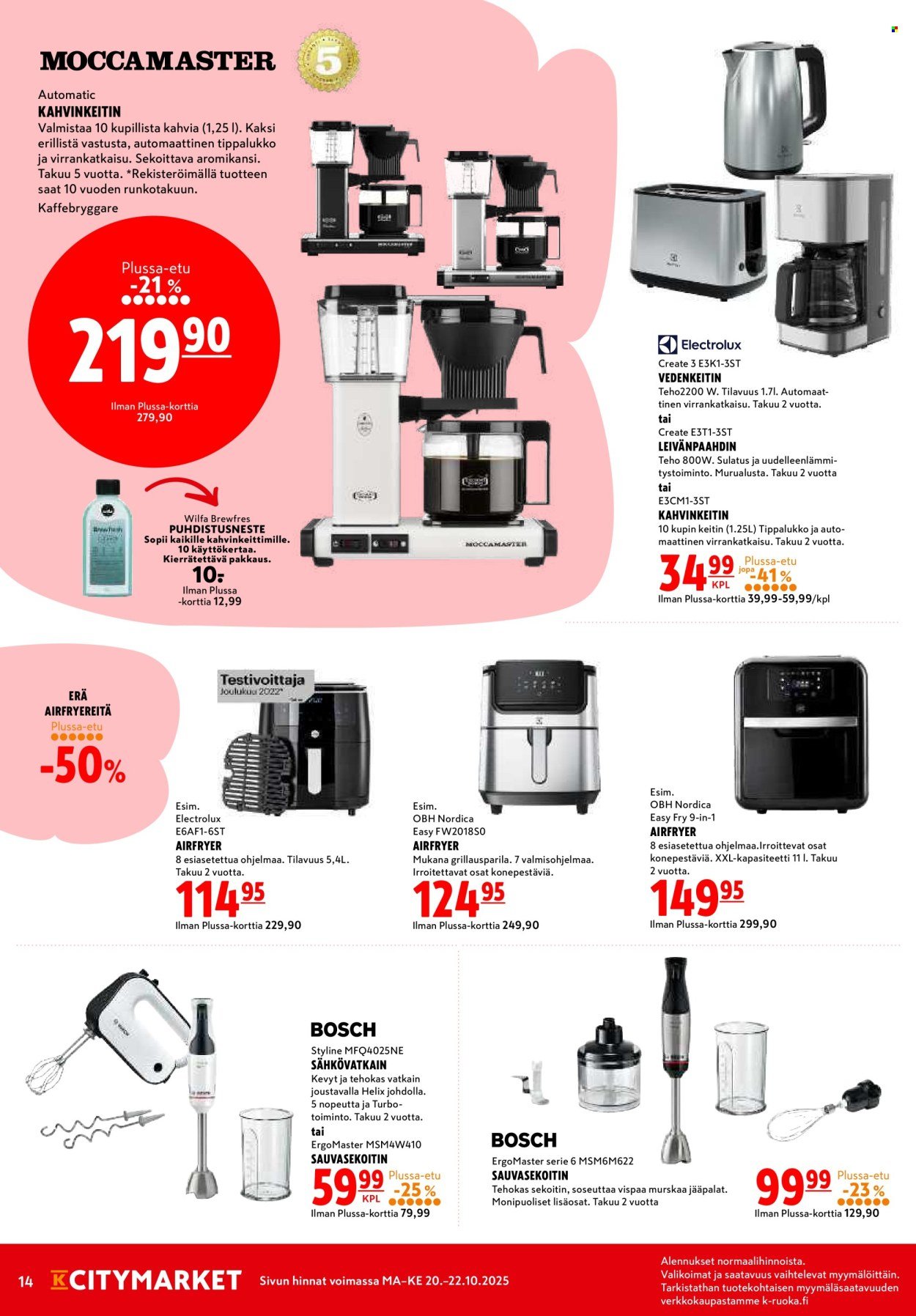 K-CITYMARKET tarjoukset - Alkaen MA 20.10.2025 (2025-10-20 - 2025-10-22)