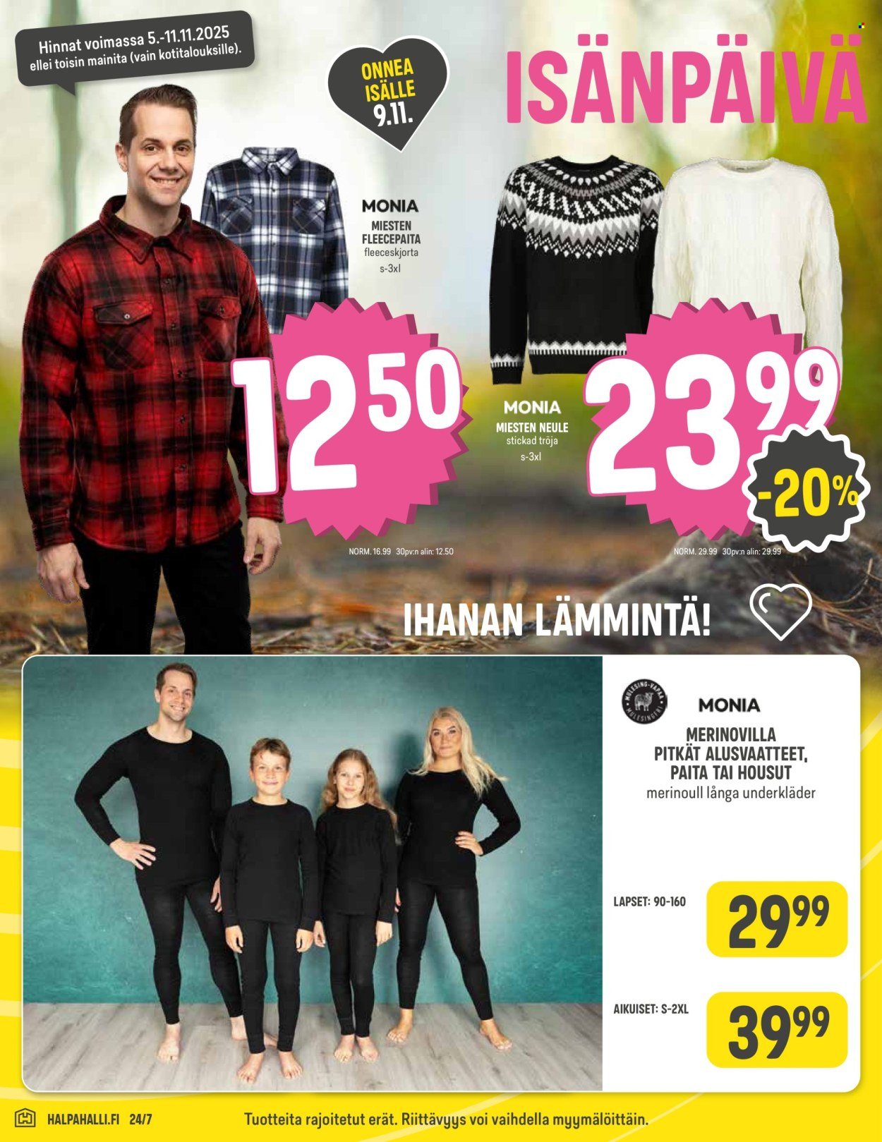 HALPAHALLI tarjoukset - Uusin tarjouslehtemme (2025-11-05 - 2025-11-11)