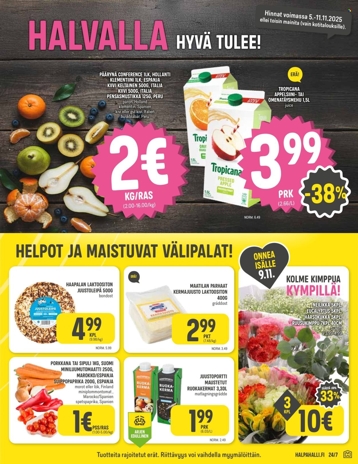 HALPAHALLI tarjoukset - Uusin tarjouslehtemme (2025-11-05 - 2025-11-11)
