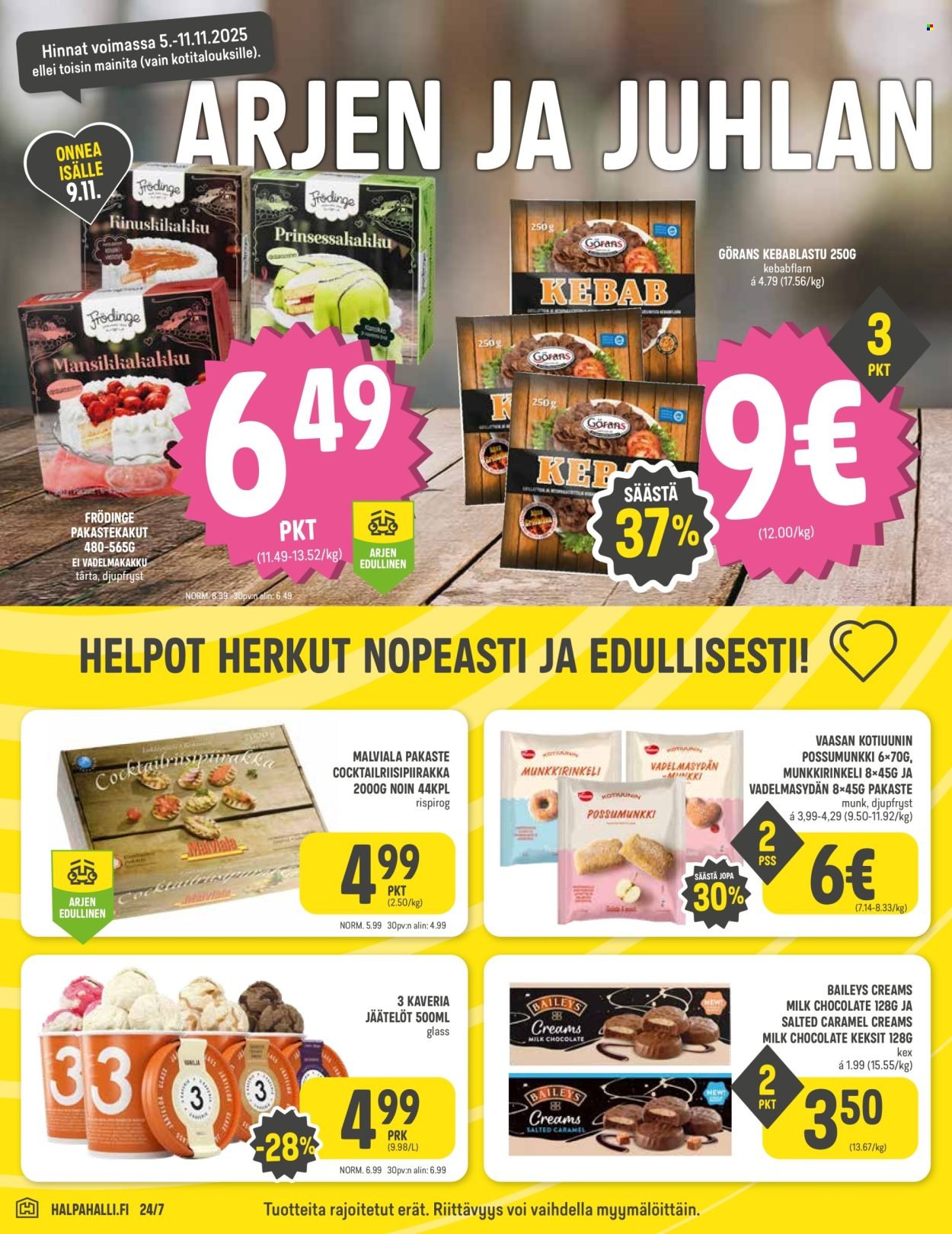 HALPAHALLI tarjoukset - Uusin tarjouslehtemme (2025-11-05 - 2025-11-11)