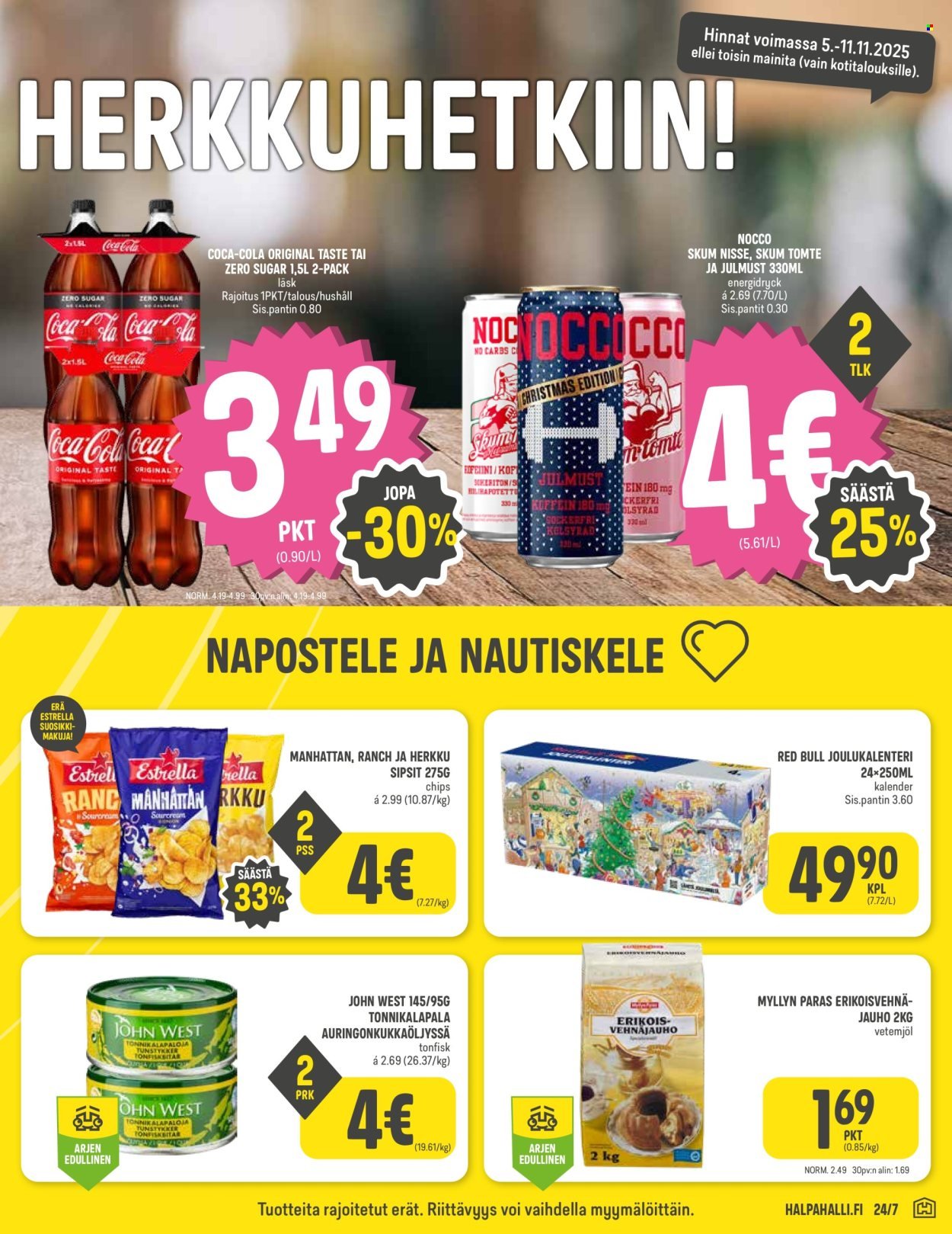 HALPAHALLI tarjoukset - Uusin tarjouslehtemme (2025-11-05 - 2025-11-11)