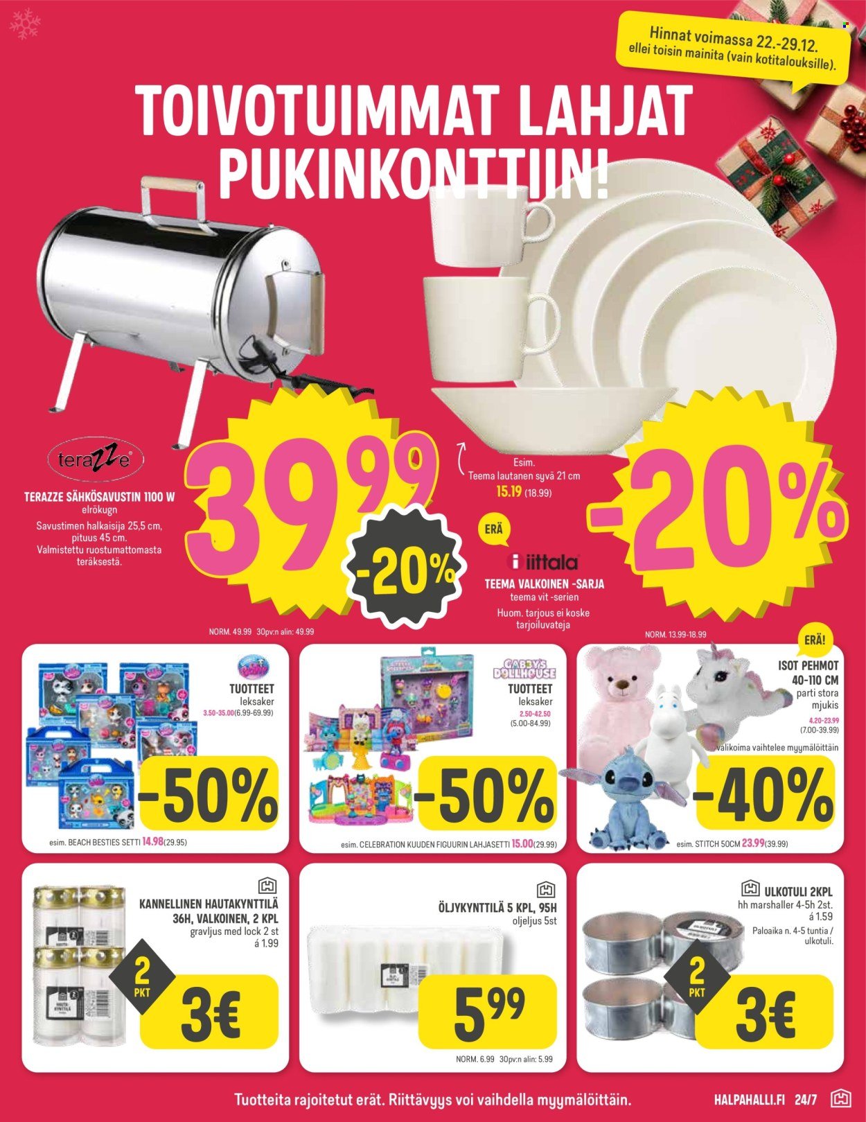 HALPAHALLI tarjoukset - Uusin tarjouslehtemme