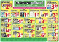 SAITURINPÖRSSI tarjoukset - Alkaen TO 27.8.2026