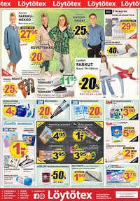 LÖYTÖTEX tarjoukset - Alkaen KE 25.3.2026