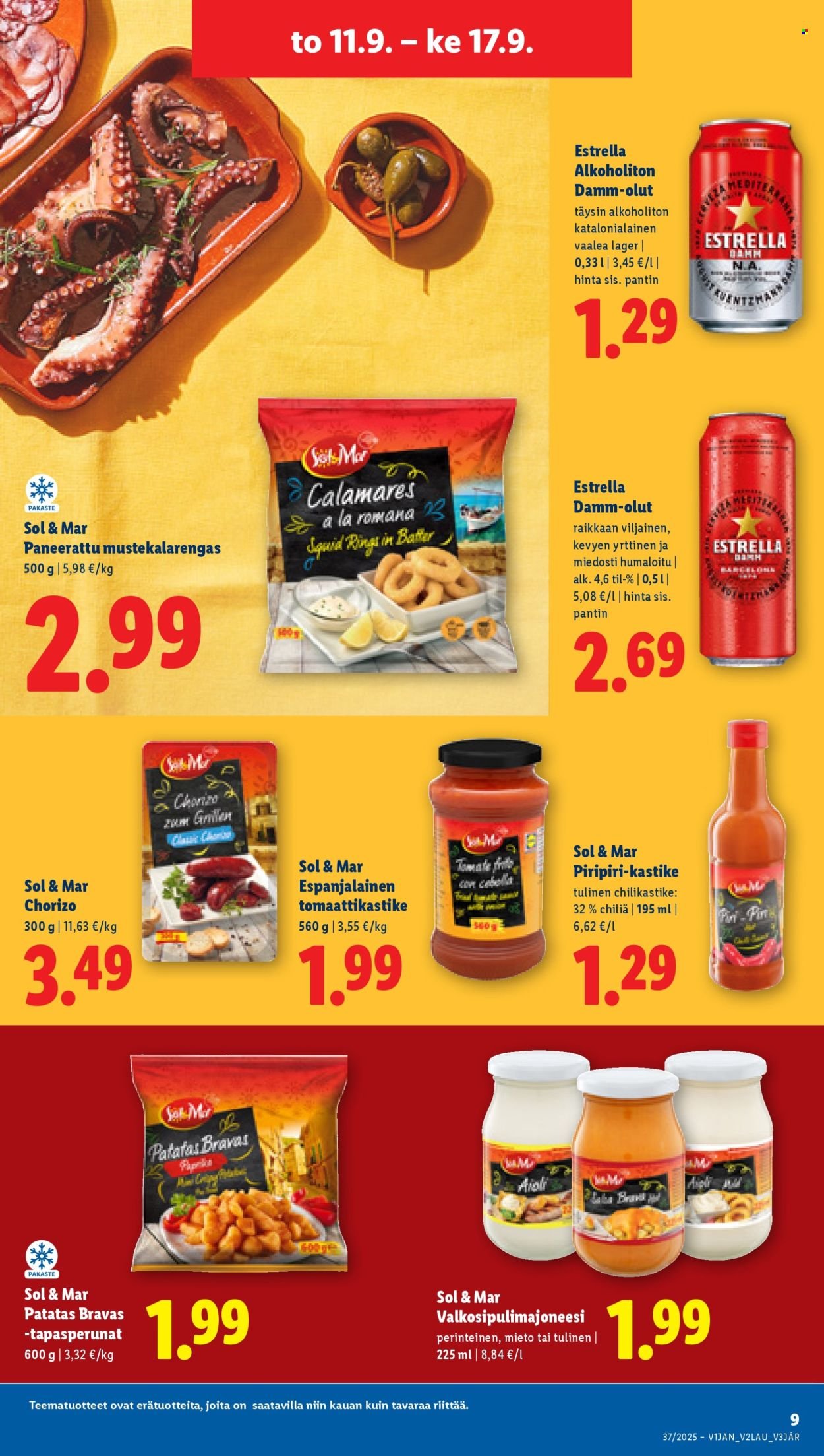 LIDL tarjoukset - Alkaen TO 11.9.2025 (2025-09-11 - 2025-09-17)