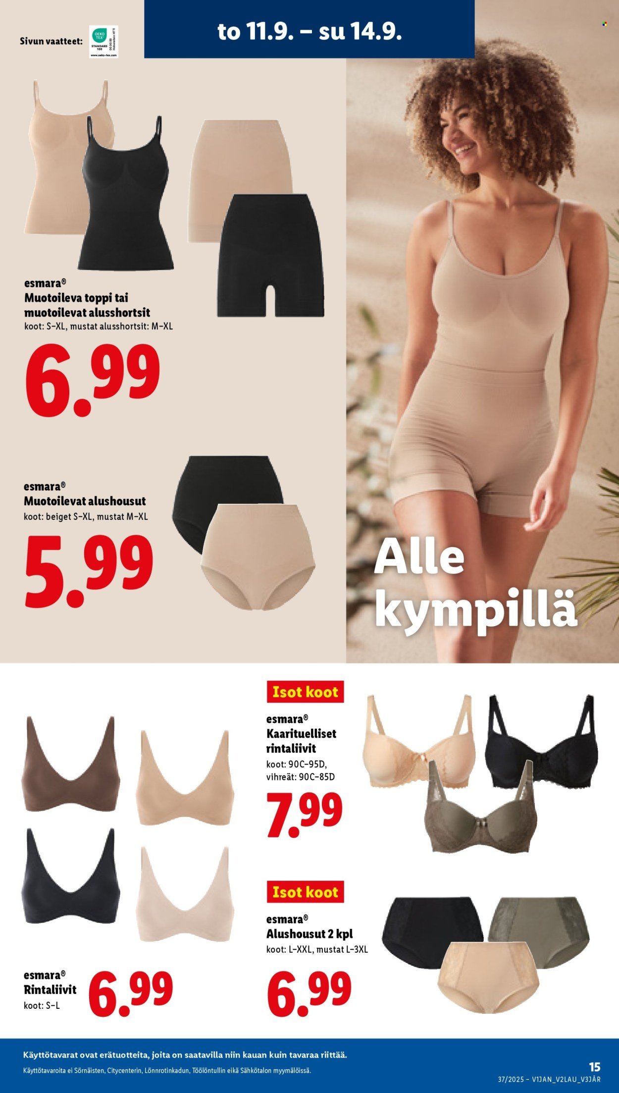 LIDL tarjoukset - Alkaen TO 11.9.2025 (2025-09-11 - 2025-09-17)
