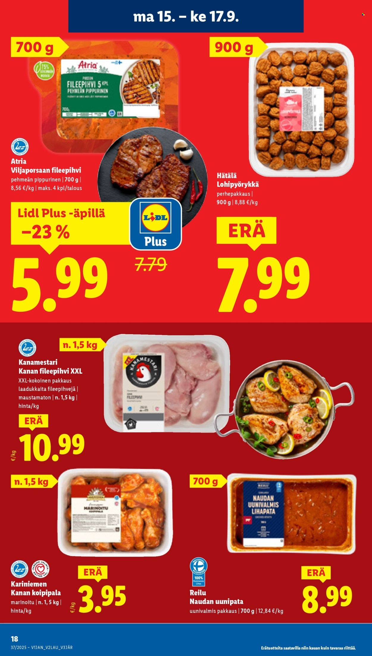 LIDL tarjoukset - Alkaen TO 11.9.2025 (2025-09-11 - 2025-09-17)