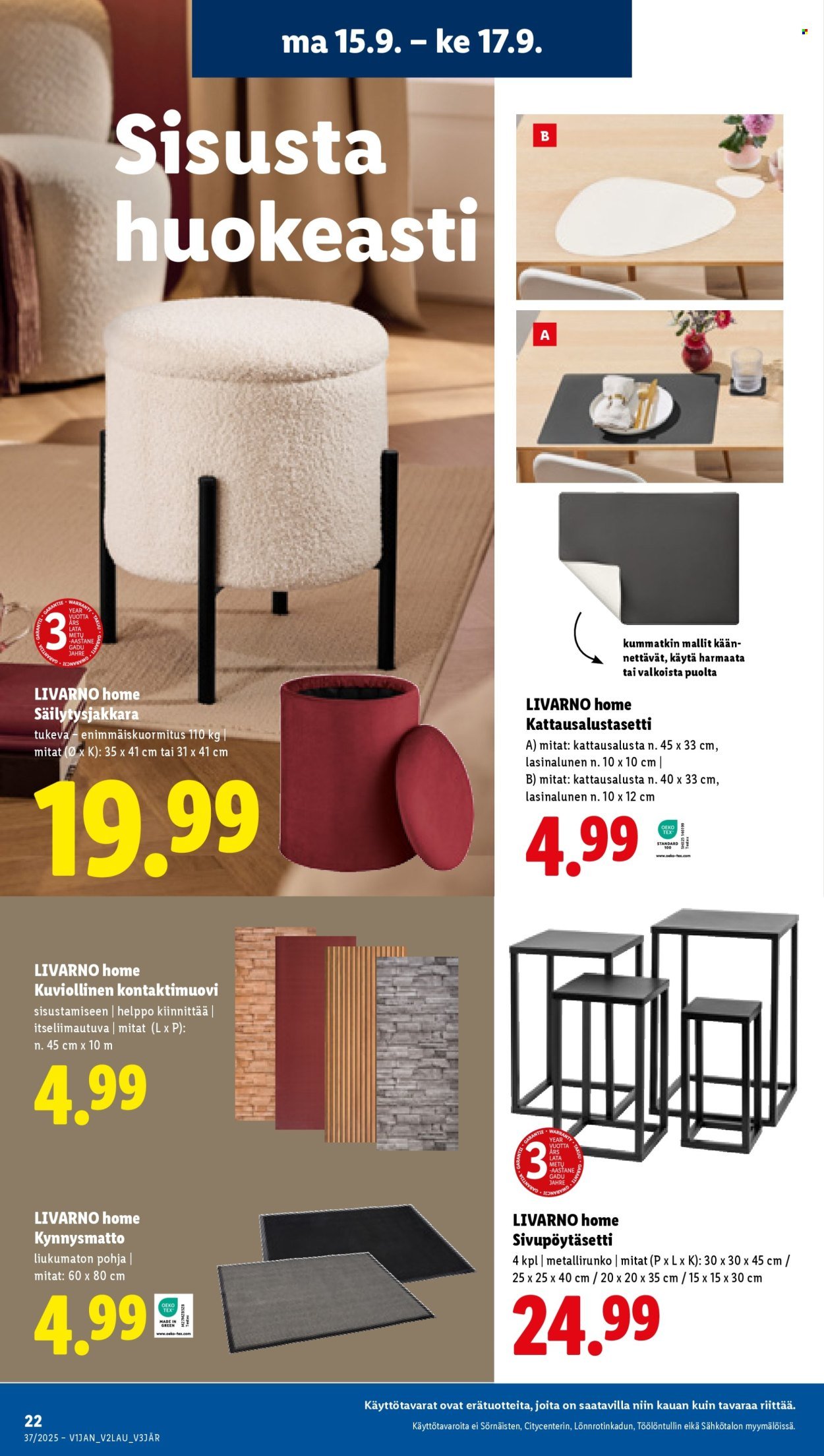 LIDL tarjoukset - Alkaen TO 11.9.2025 (2025-09-11 - 2025-09-17)
