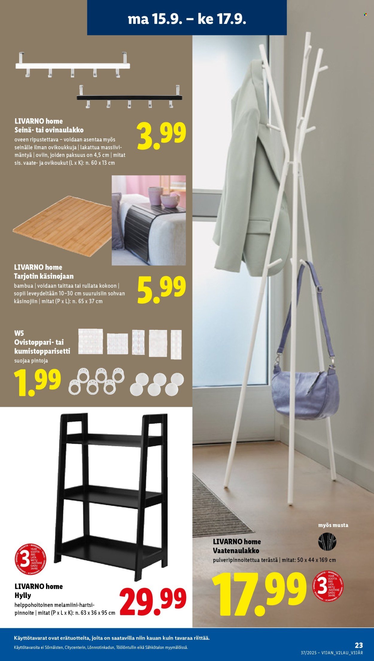 LIDL tarjoukset - Alkaen TO 11.9.2025 (2025-09-11 - 2025-09-17)