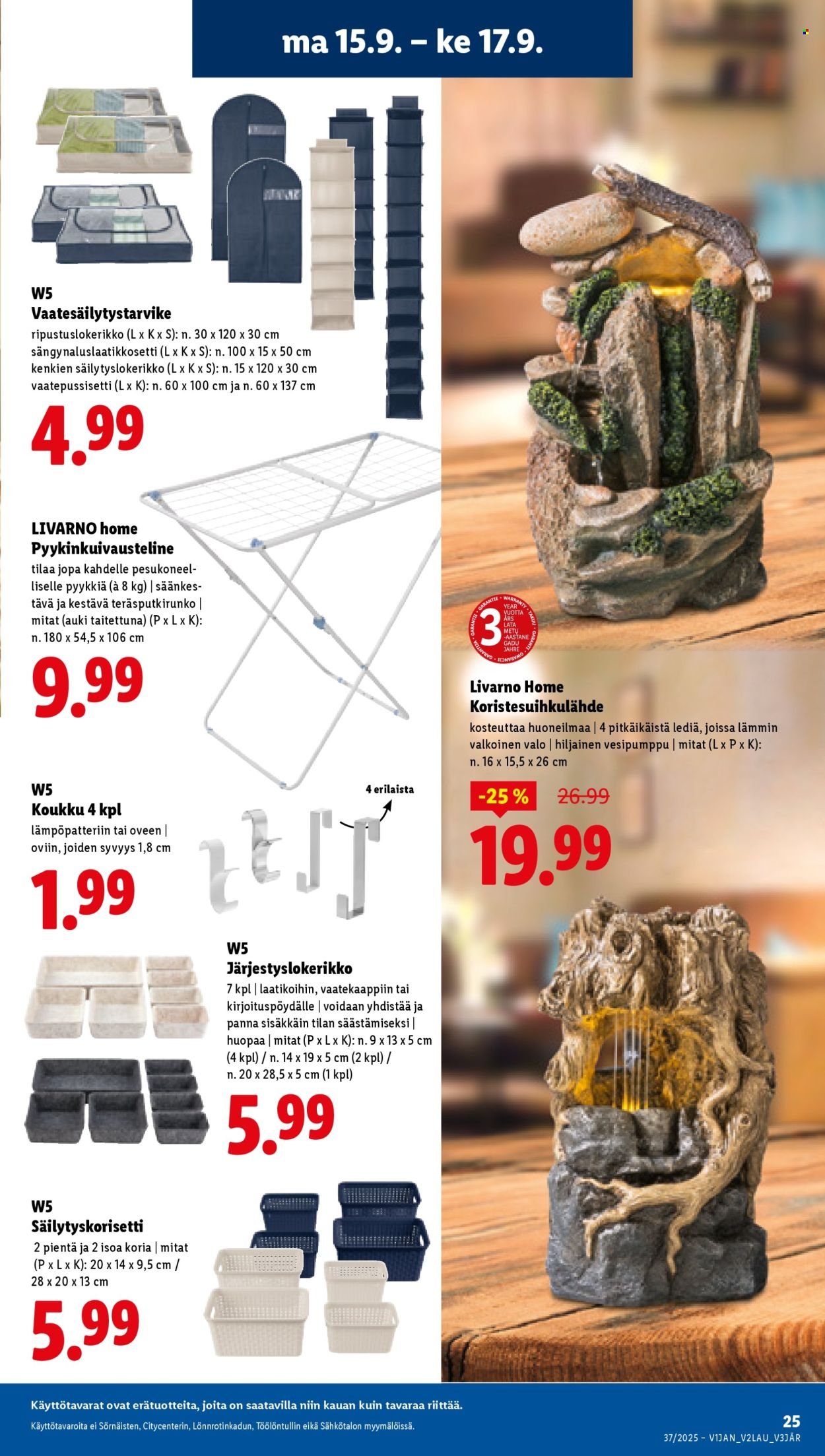 LIDL tarjoukset - Alkaen TO 11.9.2025 (2025-09-11 - 2025-09-17)