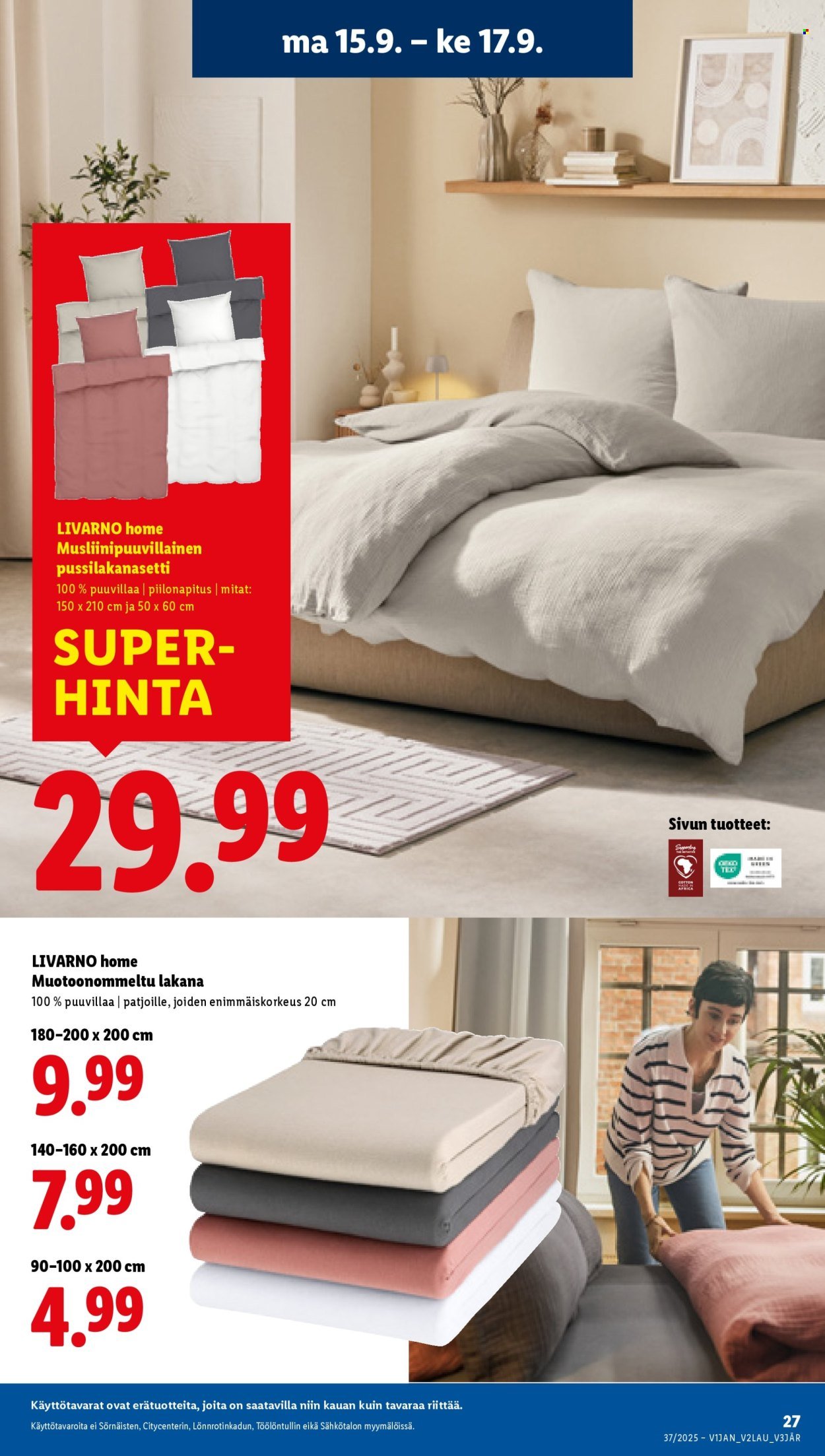 LIDL tarjoukset - Alkaen TO 11.9.2025 (2025-09-11 - 2025-09-17)