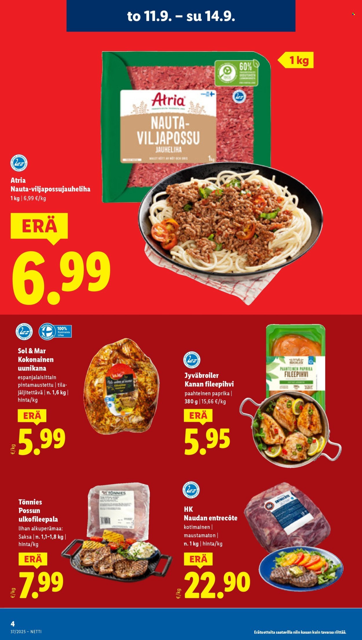 LIDL tarjoukset - Alkaen TO 11.9.2025 (2025-09-11 - 2025-09-17)