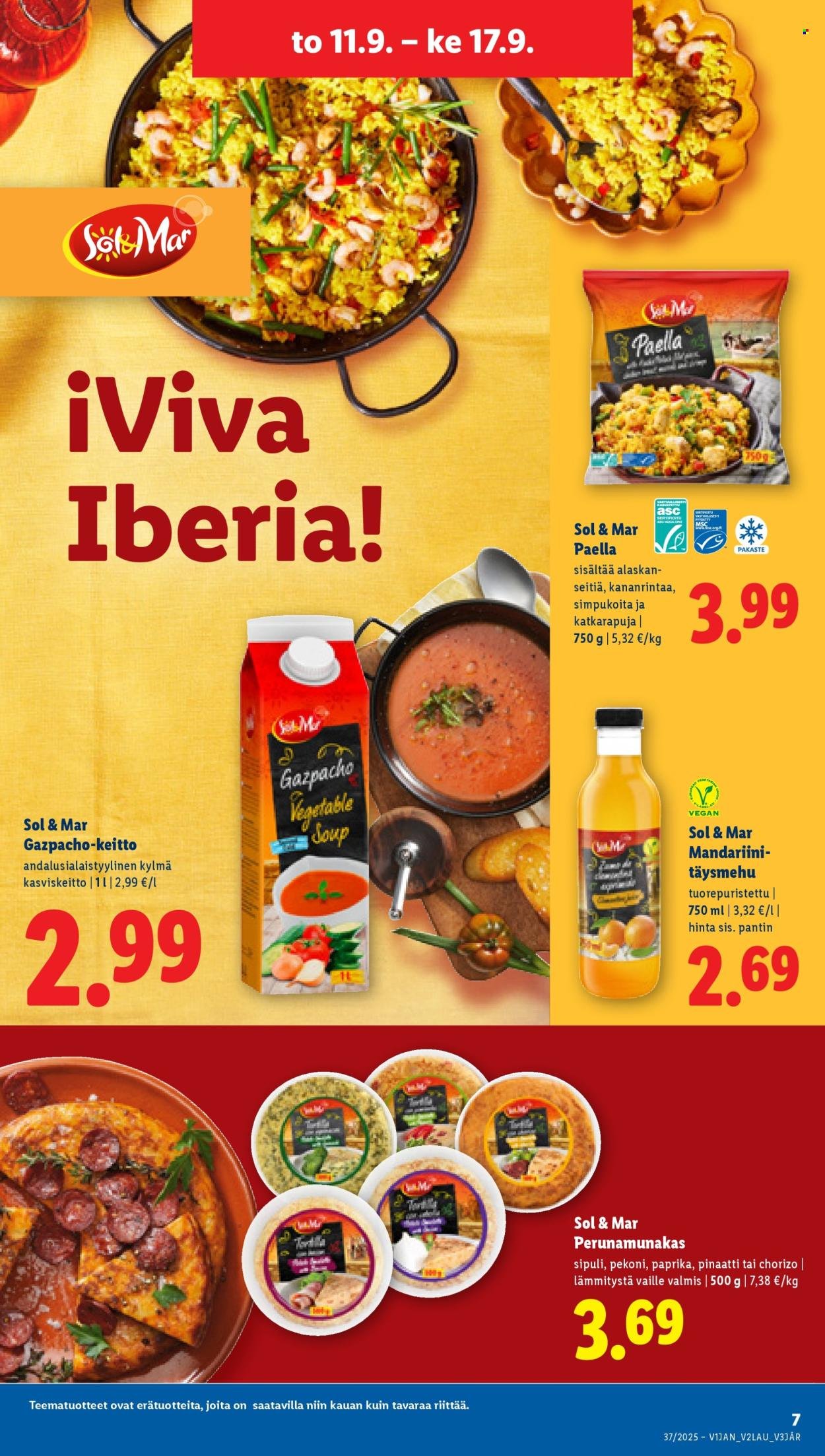 LIDL tarjoukset - Alkaen TO 11.9.2025 (2025-09-11 - 2025-09-17)