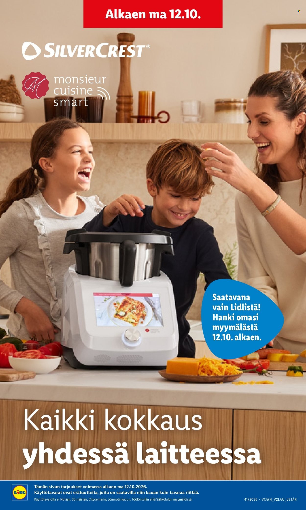 LIDL tarjoukset - Monsieur Cuisine Smart