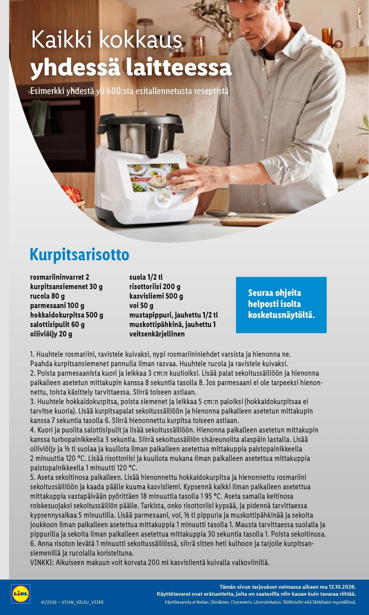 LIDL tarjoukset - Monsieur Cuisine Smart