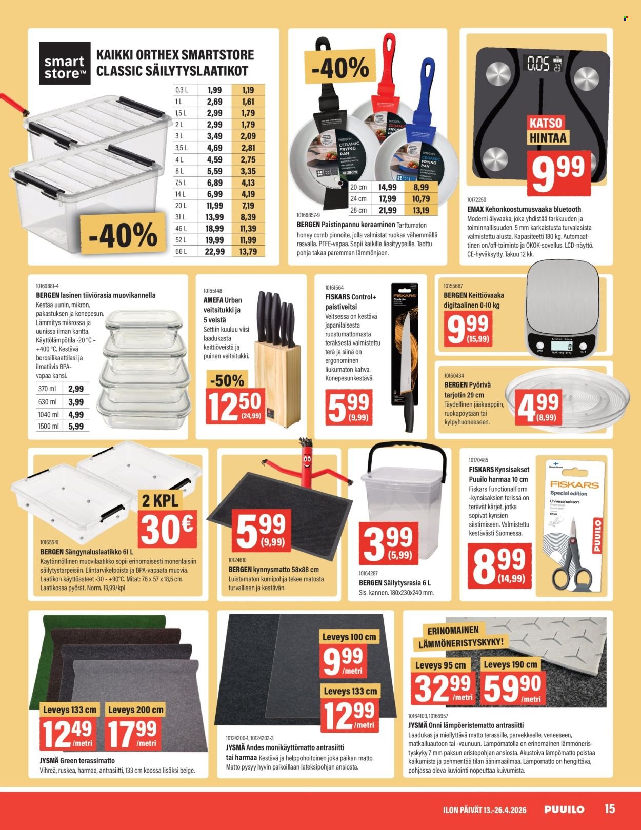 PUUILO tarjoukset - Ilon Päivät