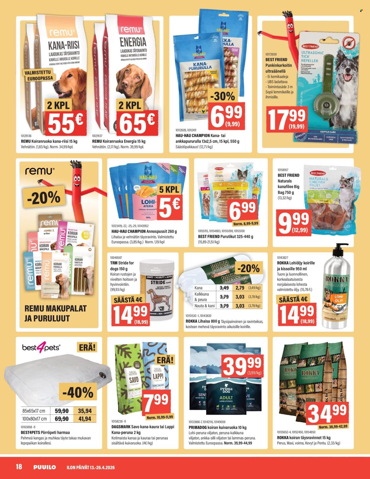 PUUILO tarjoukset - Ilon Päivät