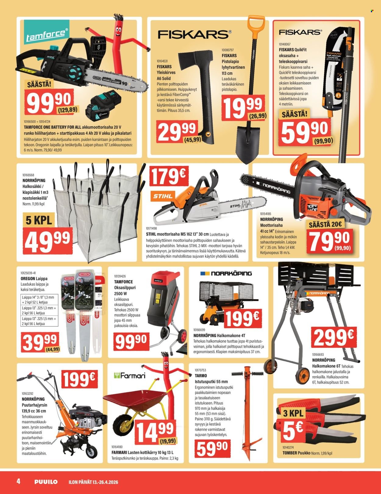 PUUILO tarjoukset - Ilon Päivät