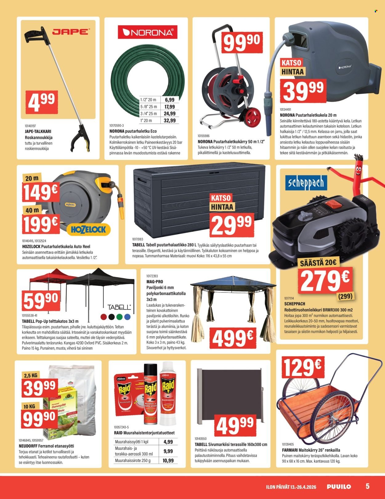 PUUILO tarjoukset - Ilon Päivät
