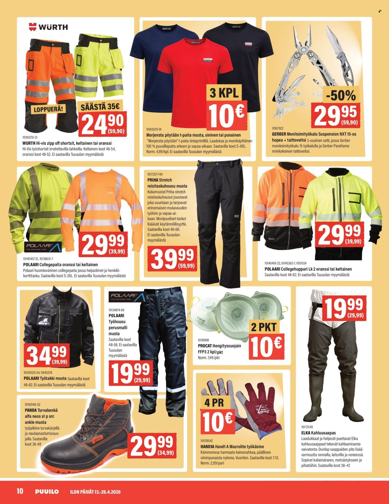 PUUILO tarjoukset - Ilon Päivät