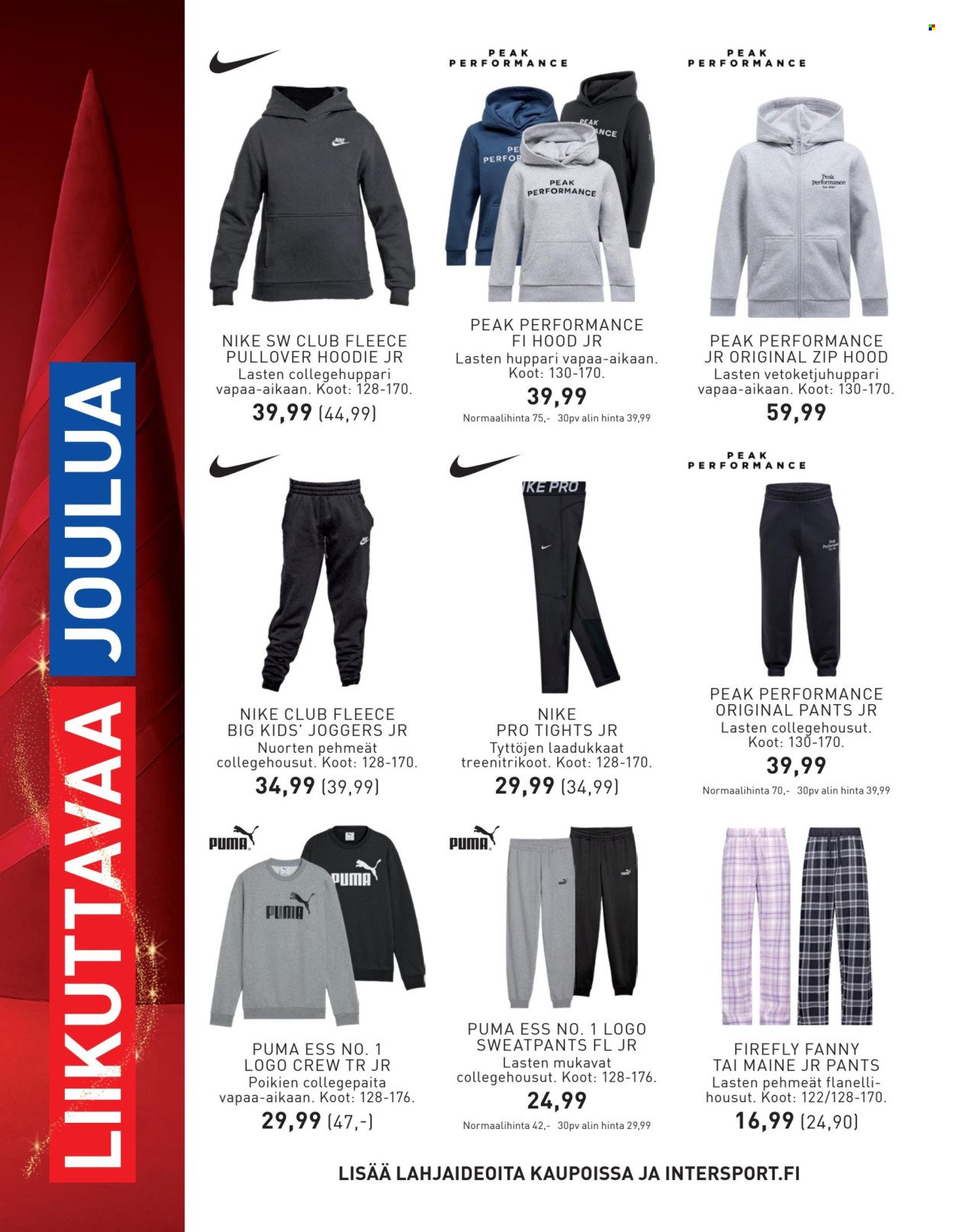 INTERSPORT tarjoukset - Liikuttavaa Joulua