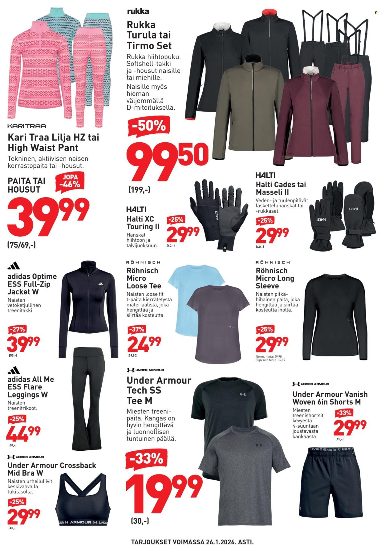 INTERSPORT tarjoukset - Huippumerkkien ALE alkoi Intersportissa!