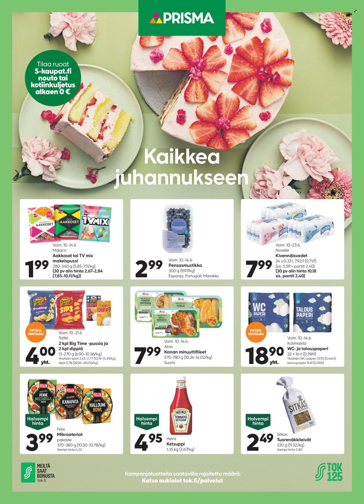 PRISMA tarjoukset - Alkaen KE 10.6.2026