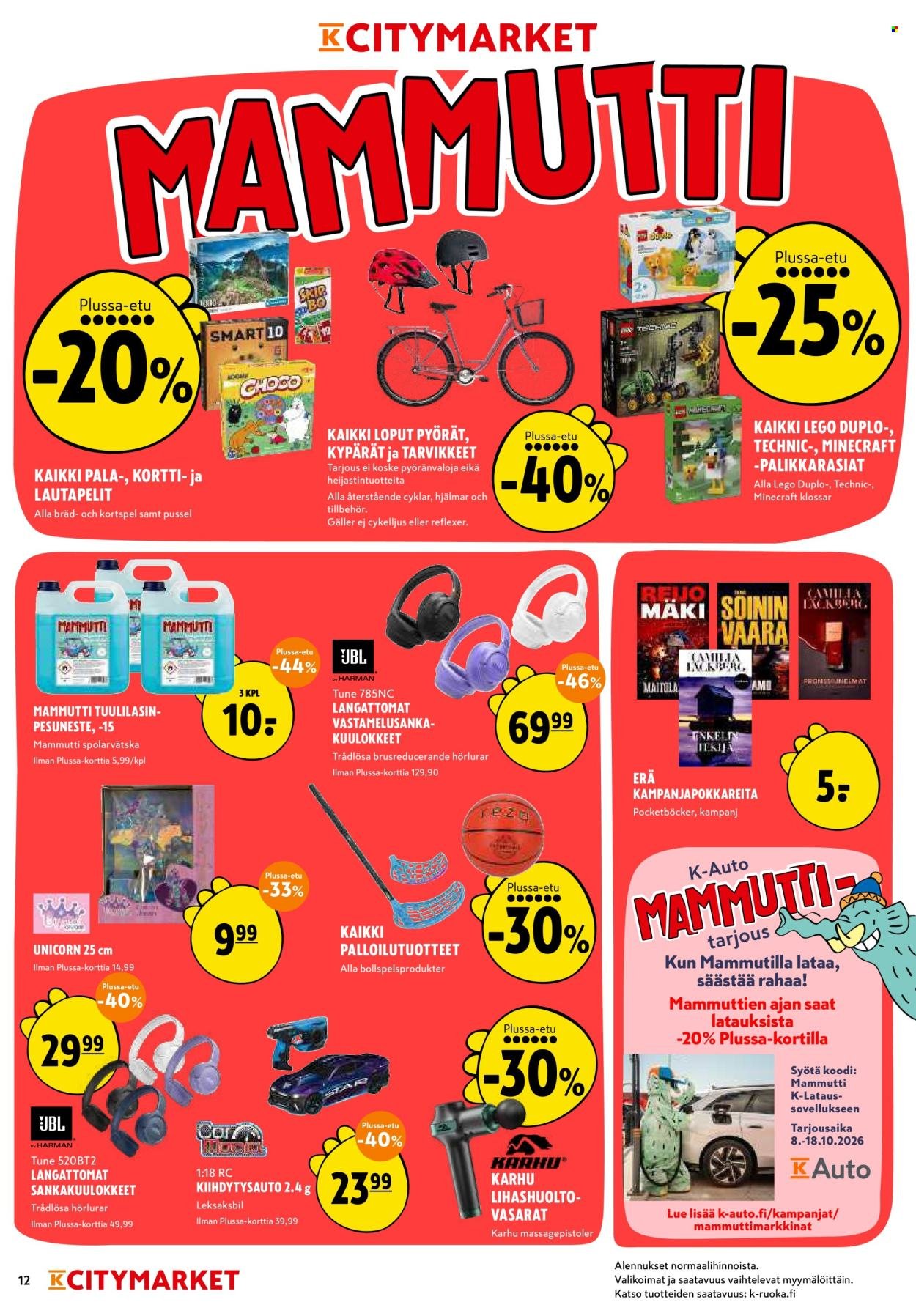 K-CITYMARKET tarjoukset - Alkaen MA 12.10.2026
