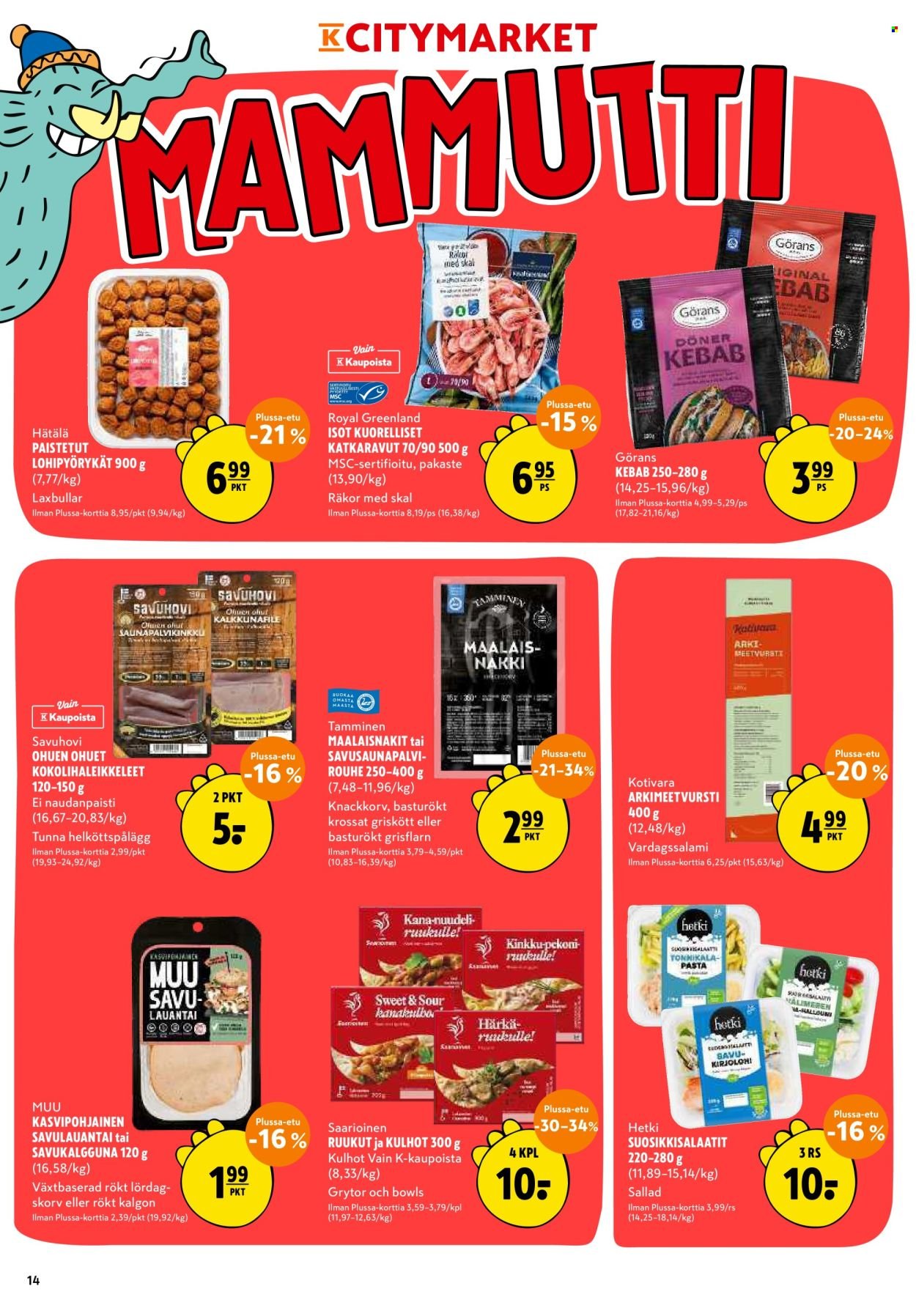 K-CITYMARKET tarjoukset - Alkaen MA 12.10.2026