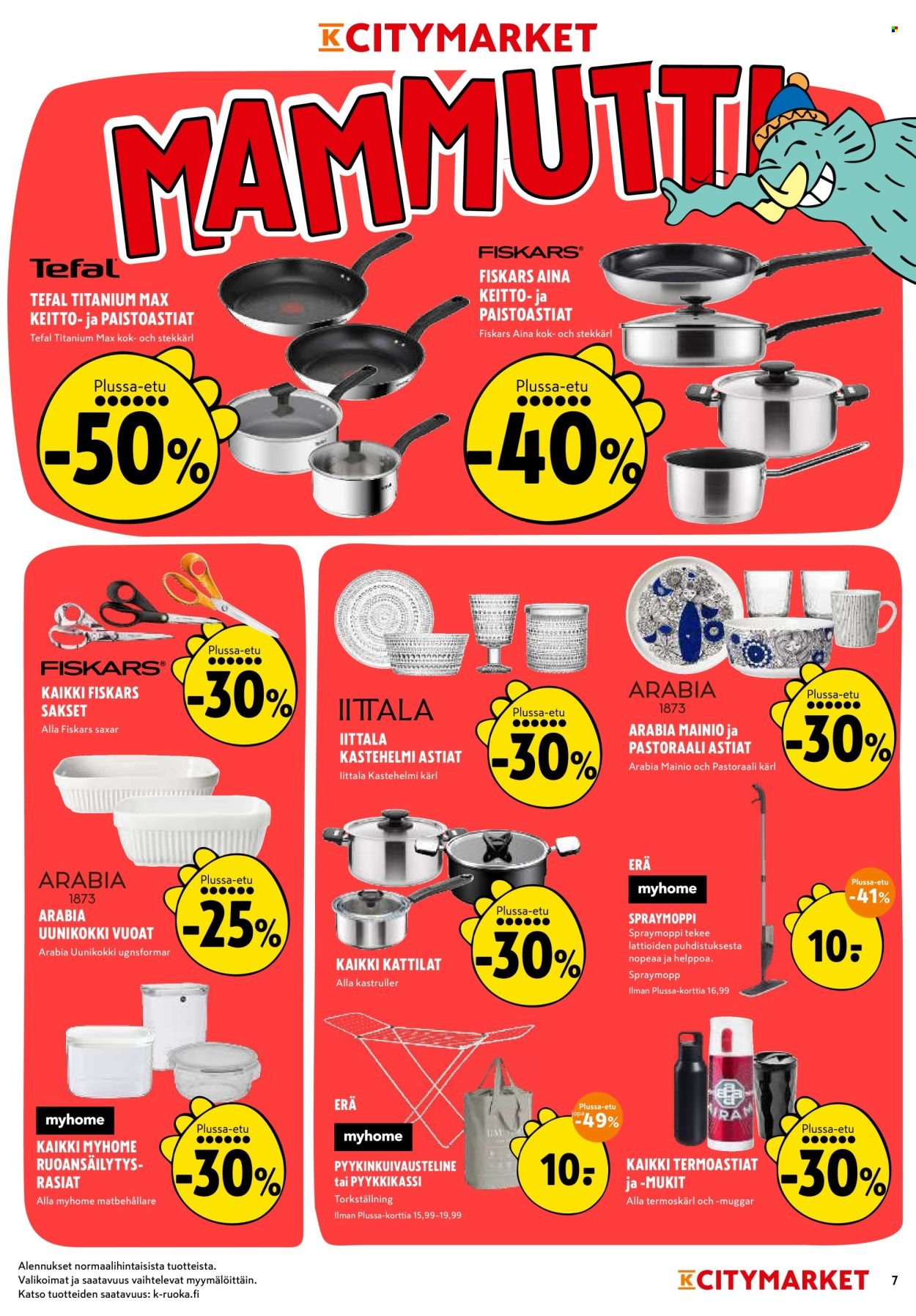 K-CITYMARKET tarjoukset - Alkaen MA 12.10.2026