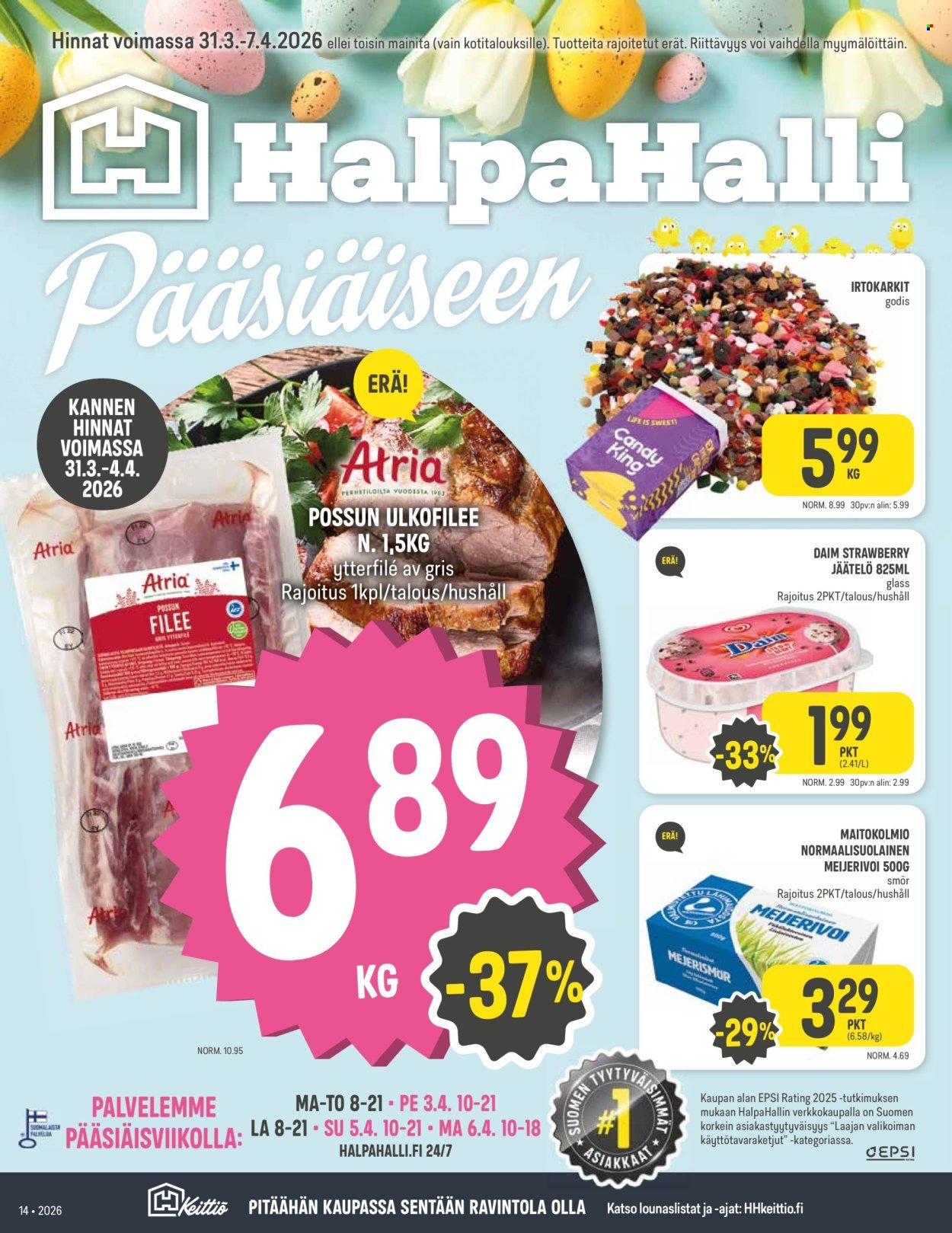HALPAHALLI tarjoukset - Uusin tarjouslehtemme