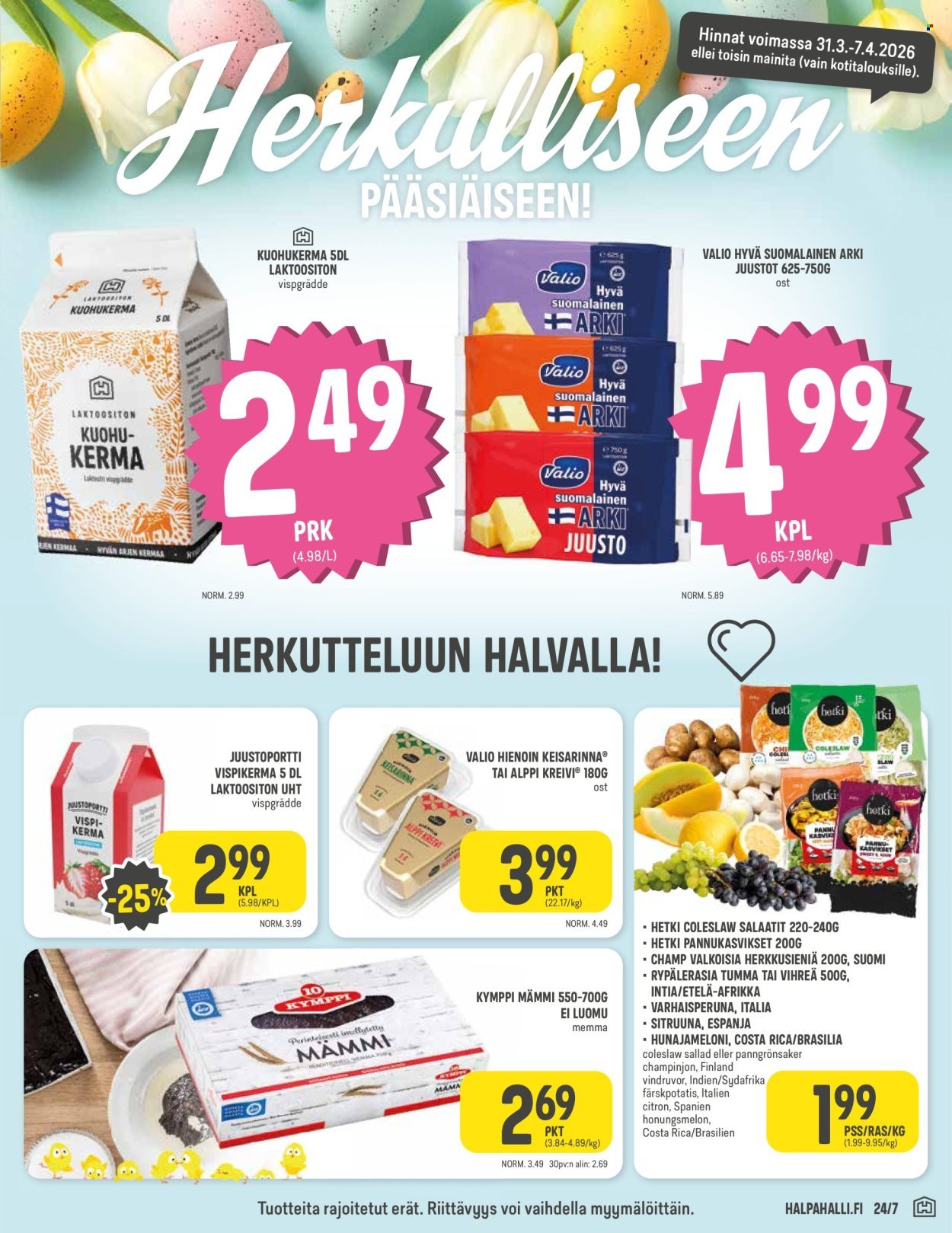 HALPAHALLI tarjoukset - Uusin tarjouslehtemme