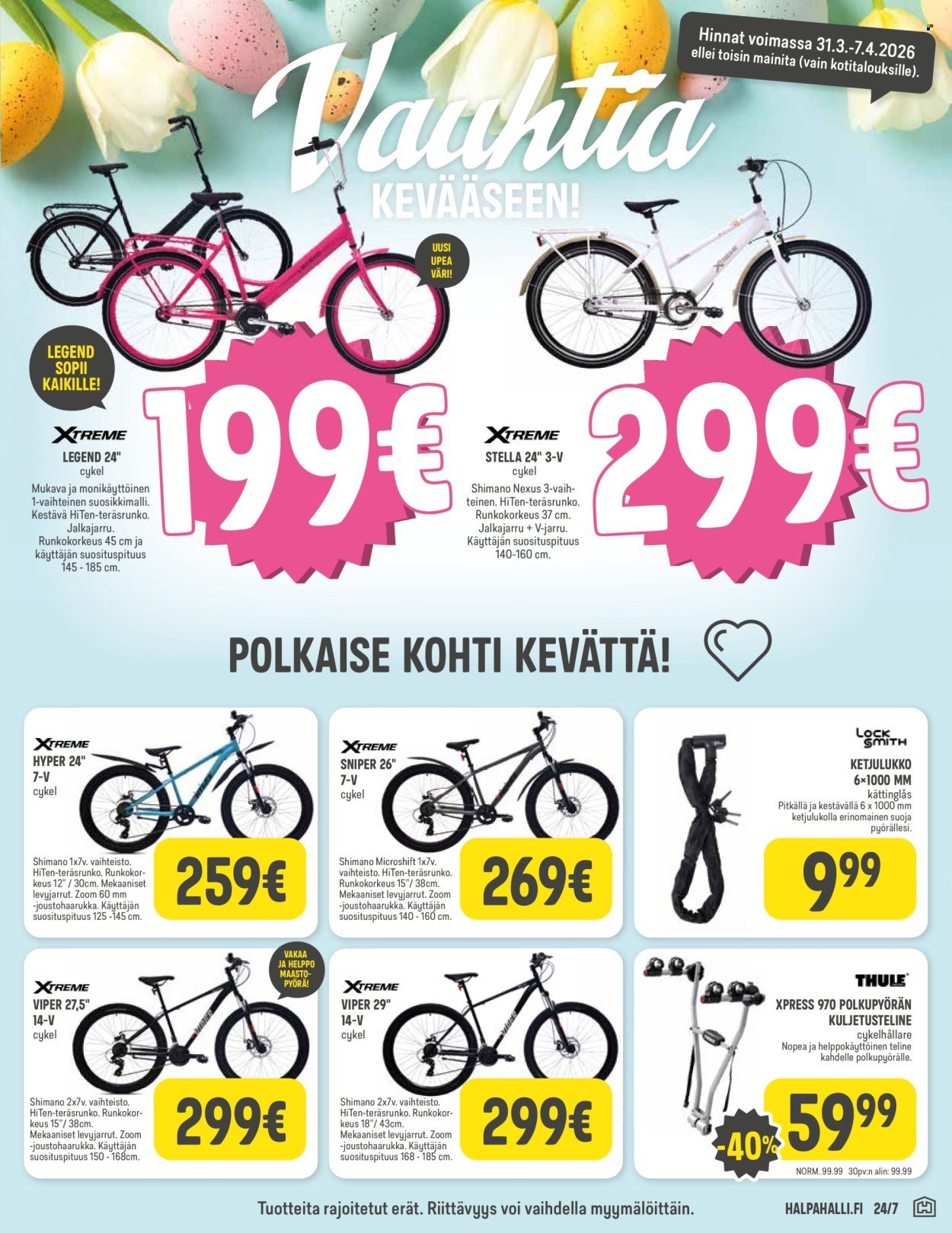 HALPAHALLI tarjoukset - Uusin tarjouslehtemme