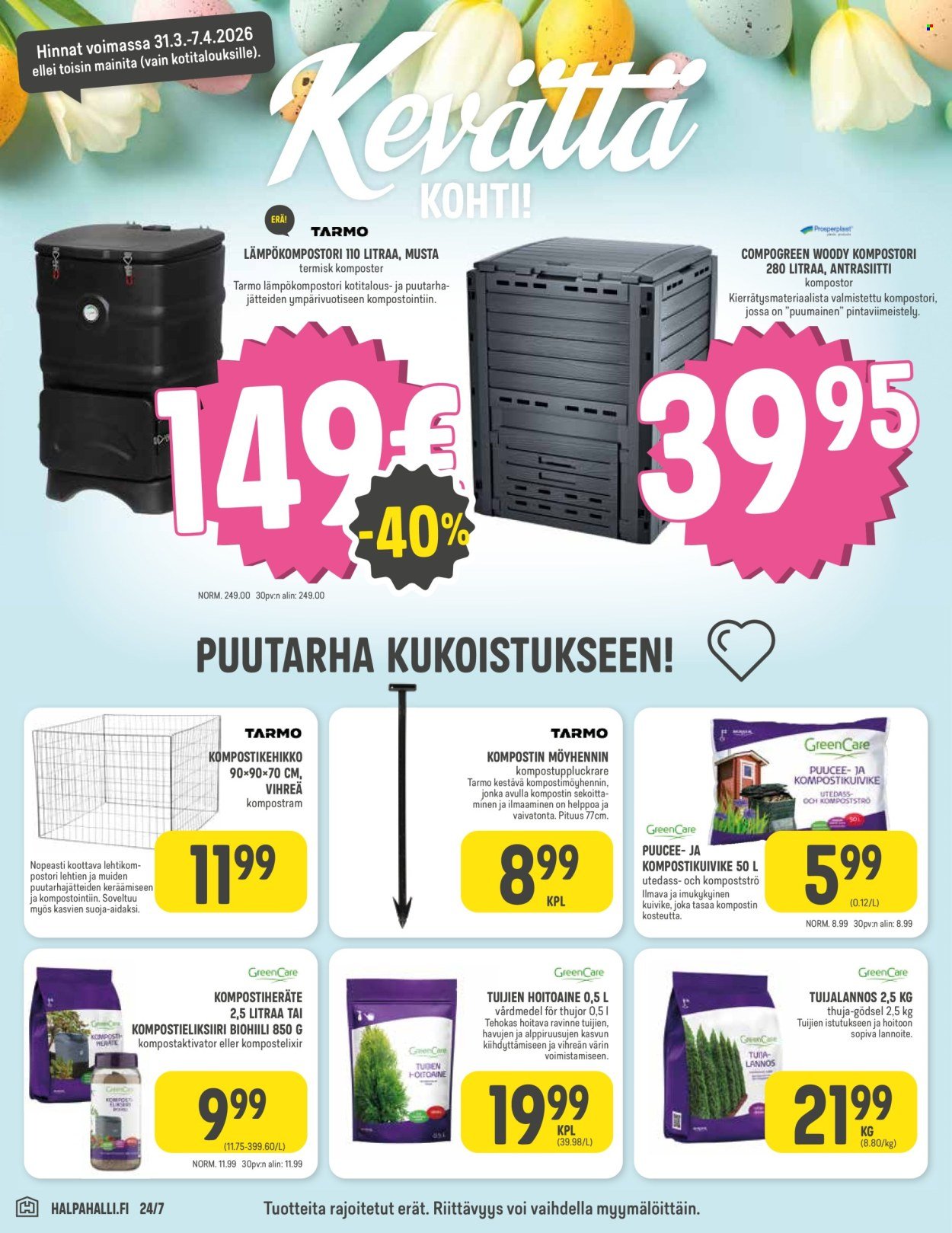 HALPAHALLI tarjoukset - Uusin tarjouslehtemme