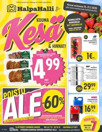 HALPAHALLI tarjoukset - Uusin tarjouslehtemme