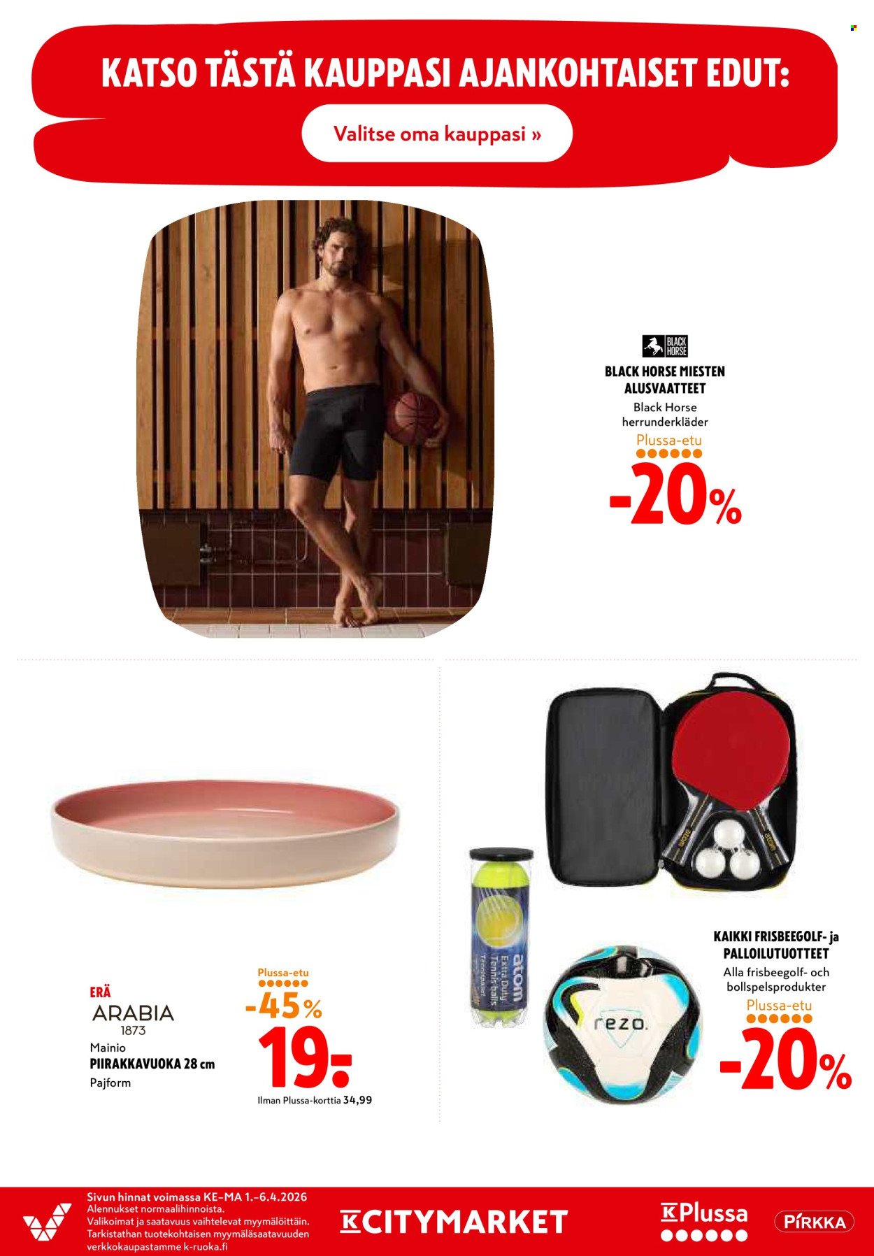 K-CITYMARKET tarjoukset - Alkaen KE 1.4.2026