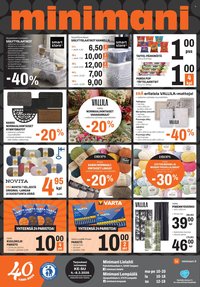 MINIMANI tarjoukset - Alkaen KE 4.3.2026