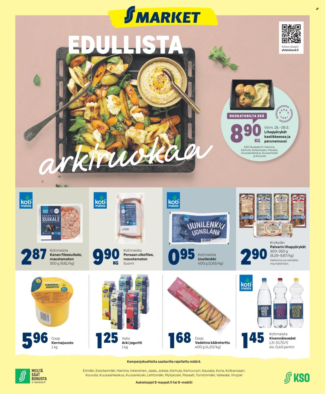 S-MARKET tarjoukset - Ilmoitus