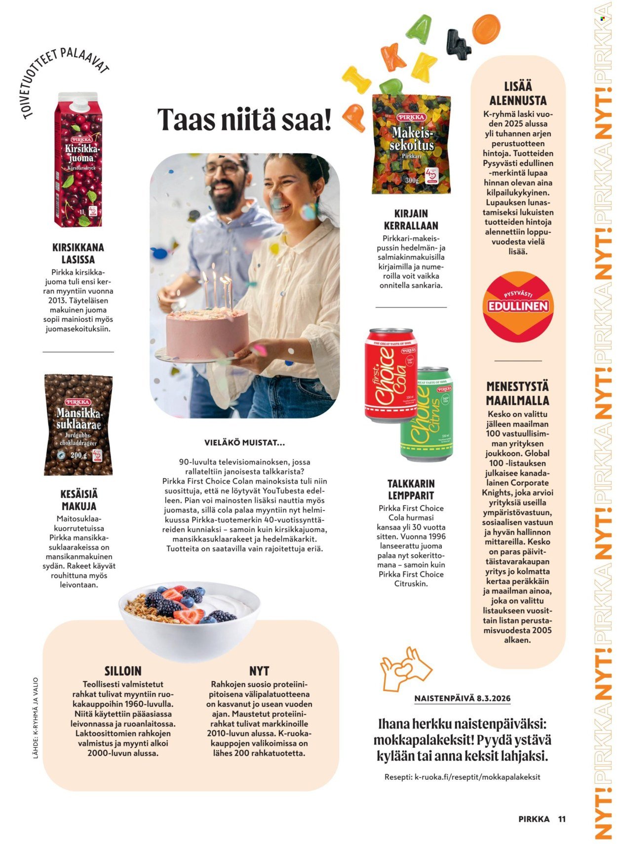 K-MARKET tarjoukset - Pirkka