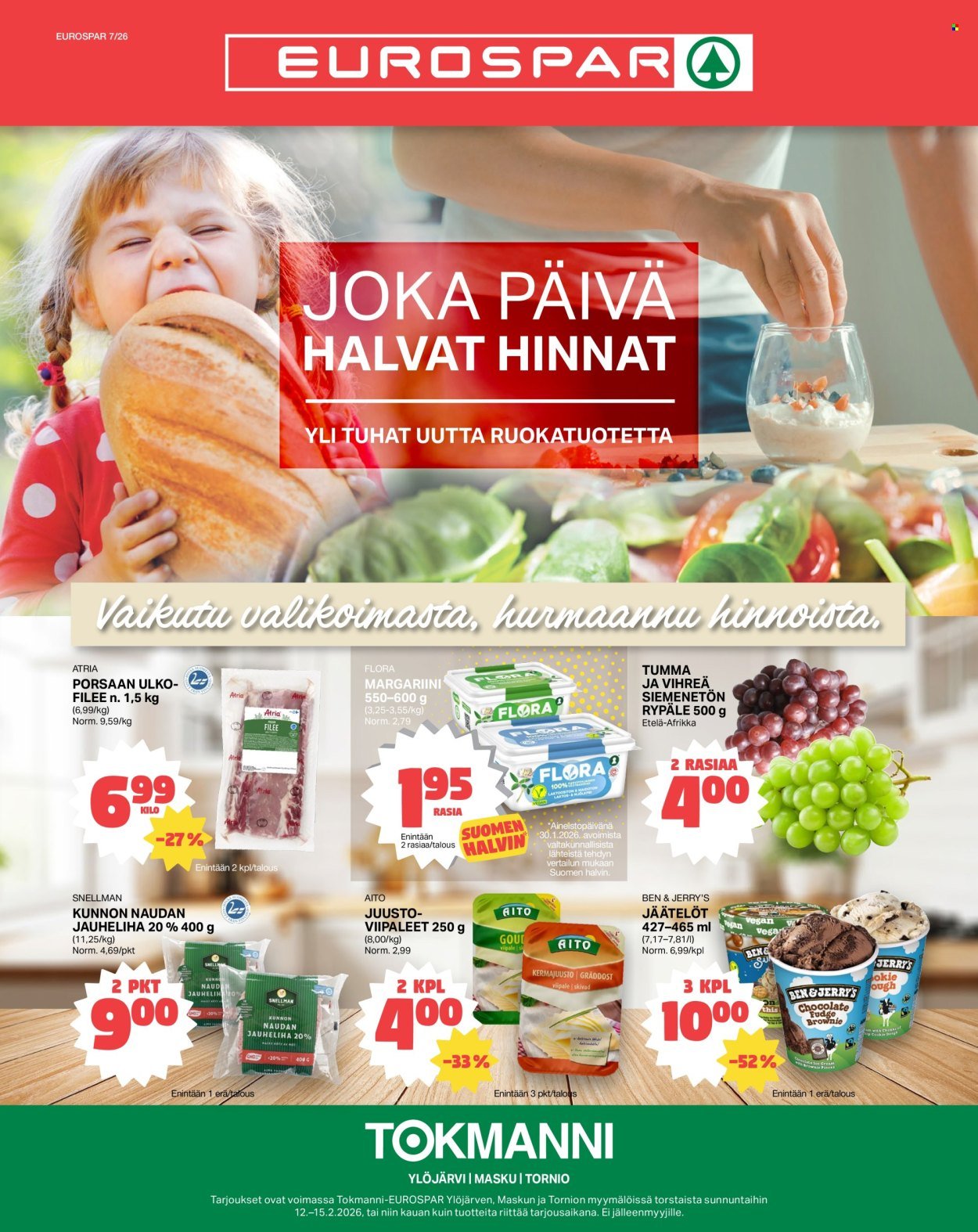 TOKMANNI tarjoukset - EUROSPAR