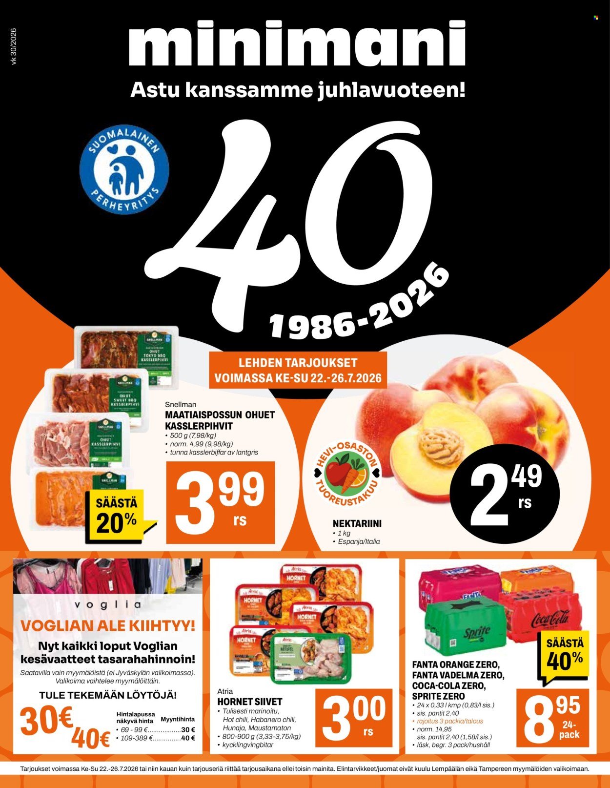 MINIMANI tarjoukset - Alkaen KE 22.7.2026
