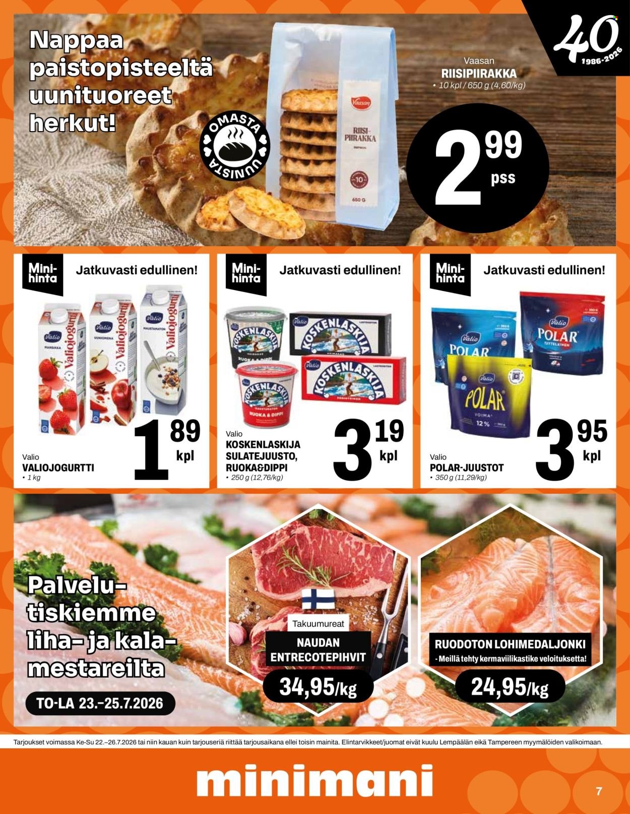 MINIMANI tarjoukset - Alkaen KE 22.7.2026