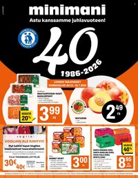 MINIMANI tarjoukset - Alkaen KE 22.7.2026