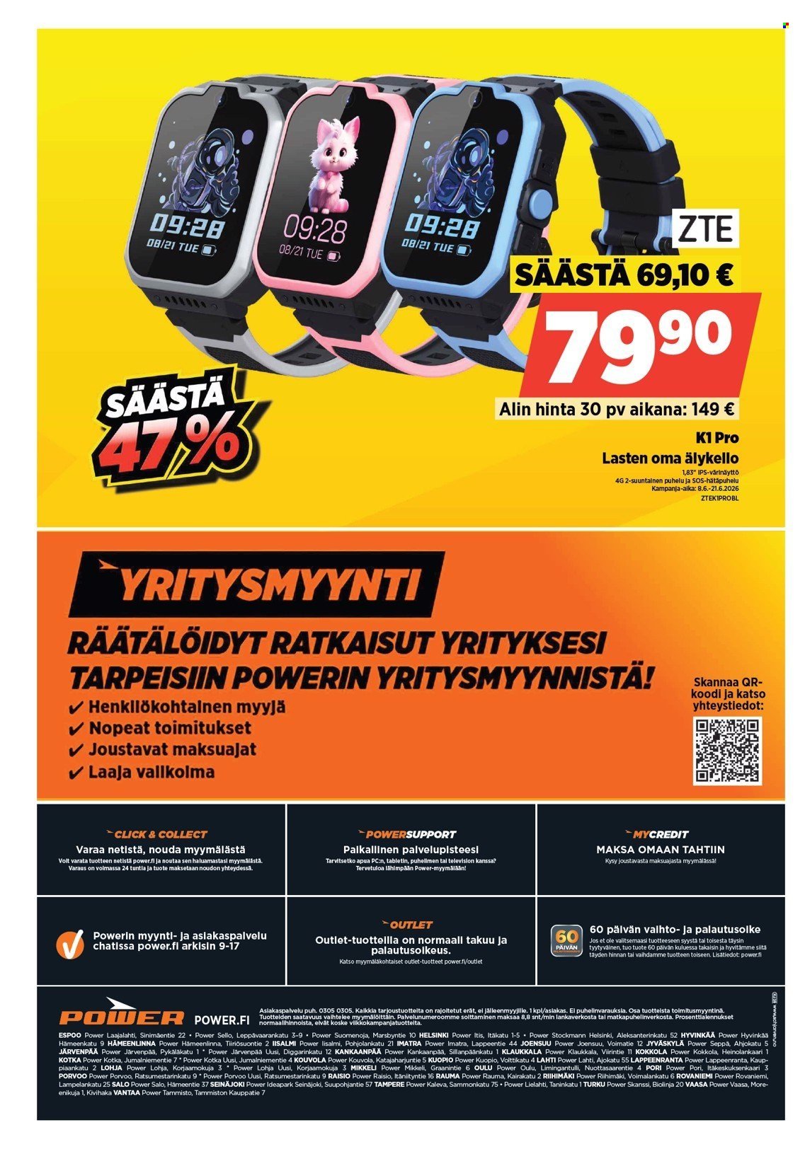 POWER tarjoukset - Kesäkuu 2026