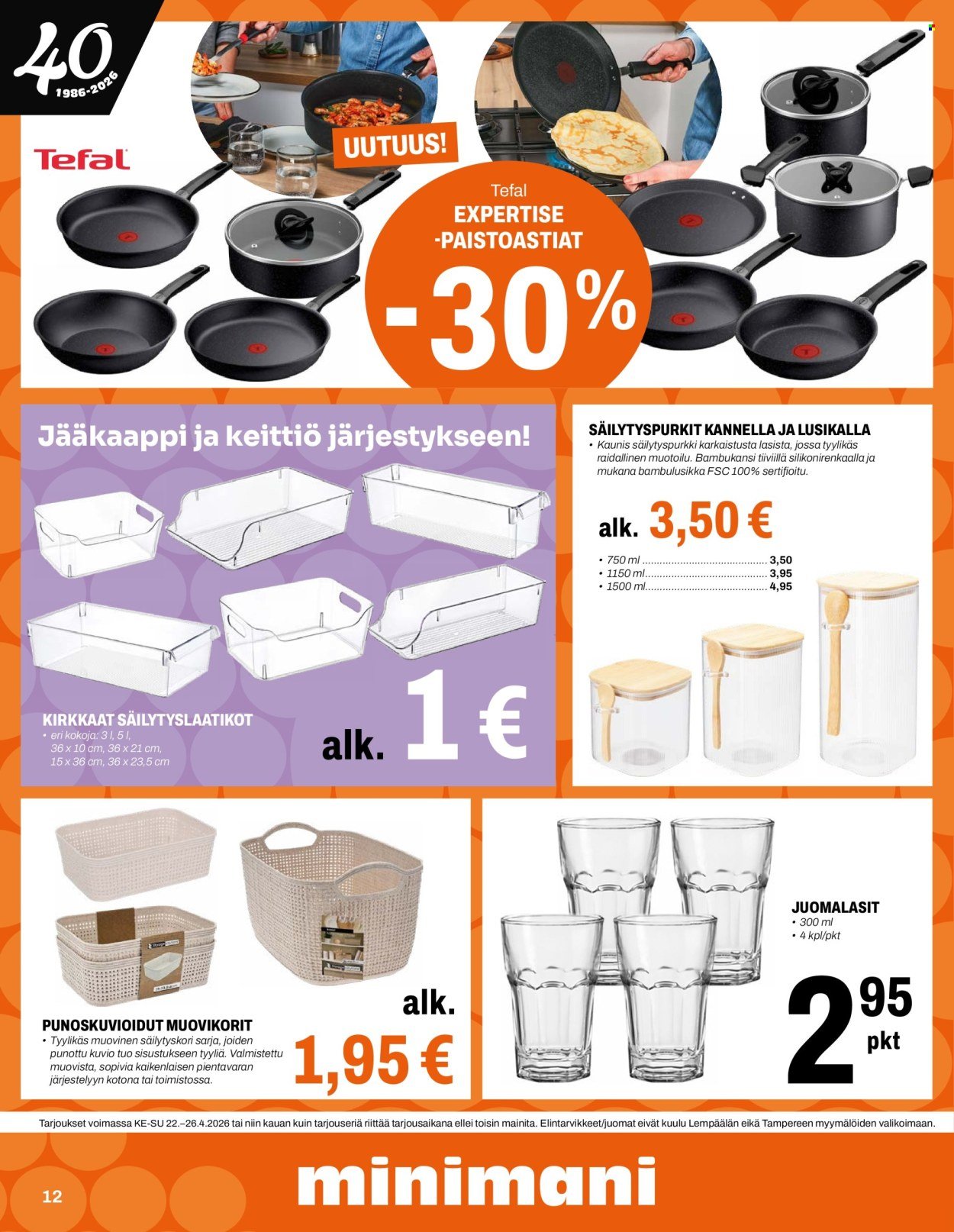 MINIMANI tarjoukset - Alkaen KE 22.4.2026