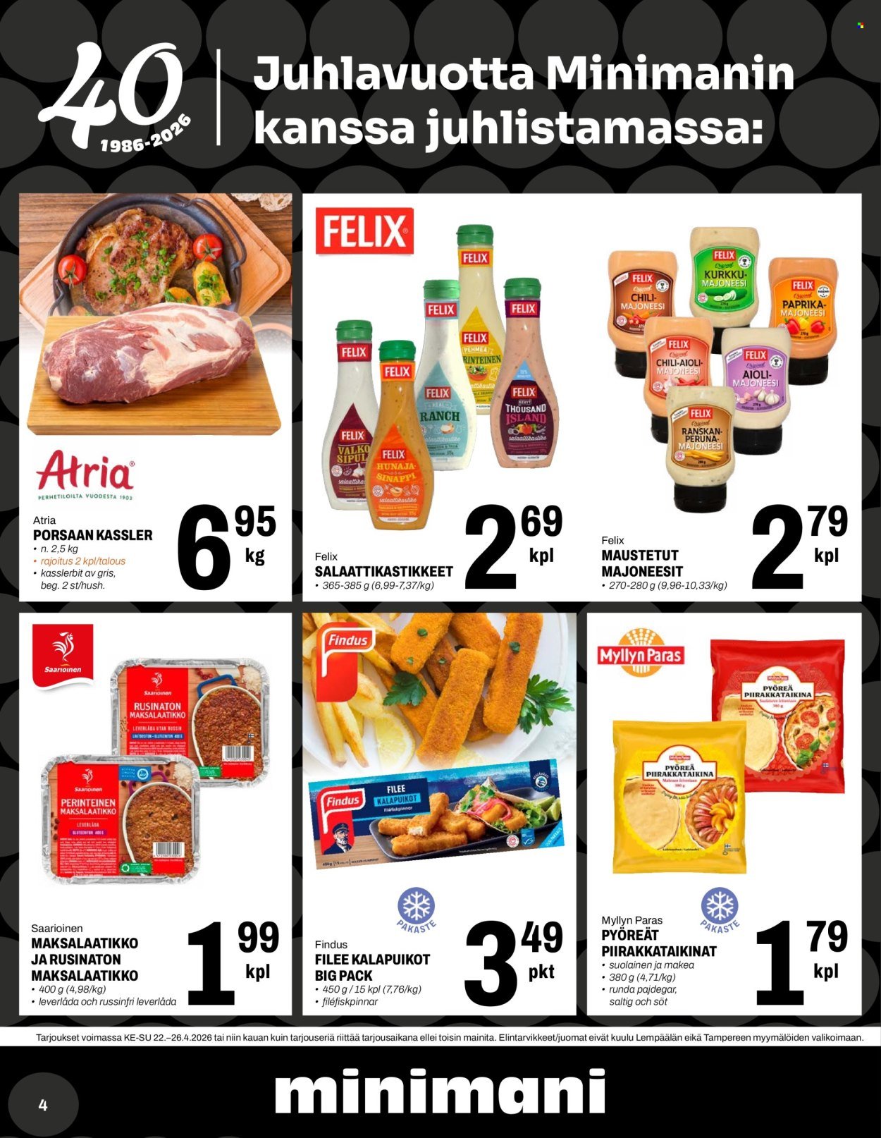 MINIMANI tarjoukset - Alkaen KE 22.4.2026